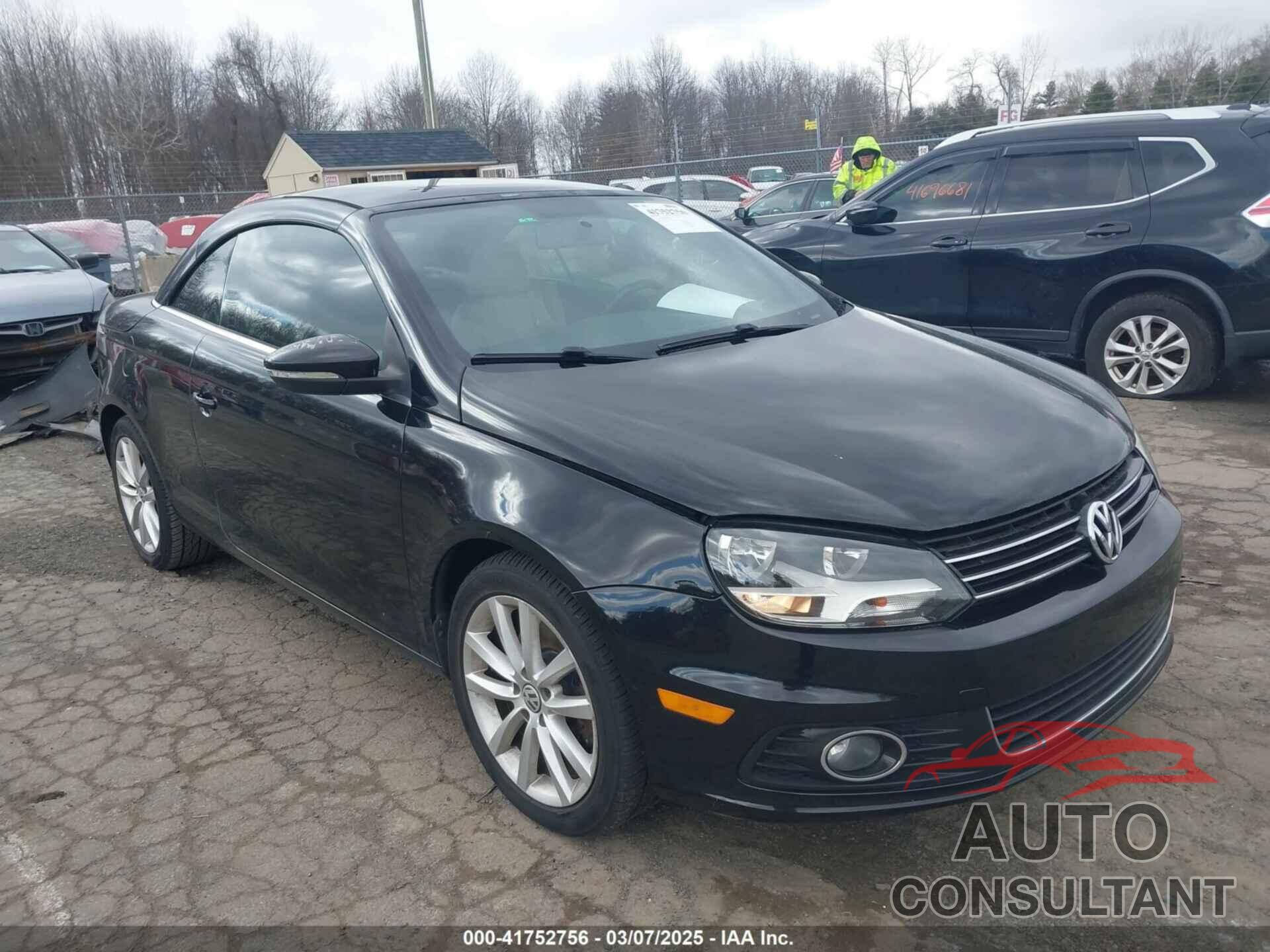 VOLKSWAGEN EOS 2012 - WVWBW7AH4CV019257