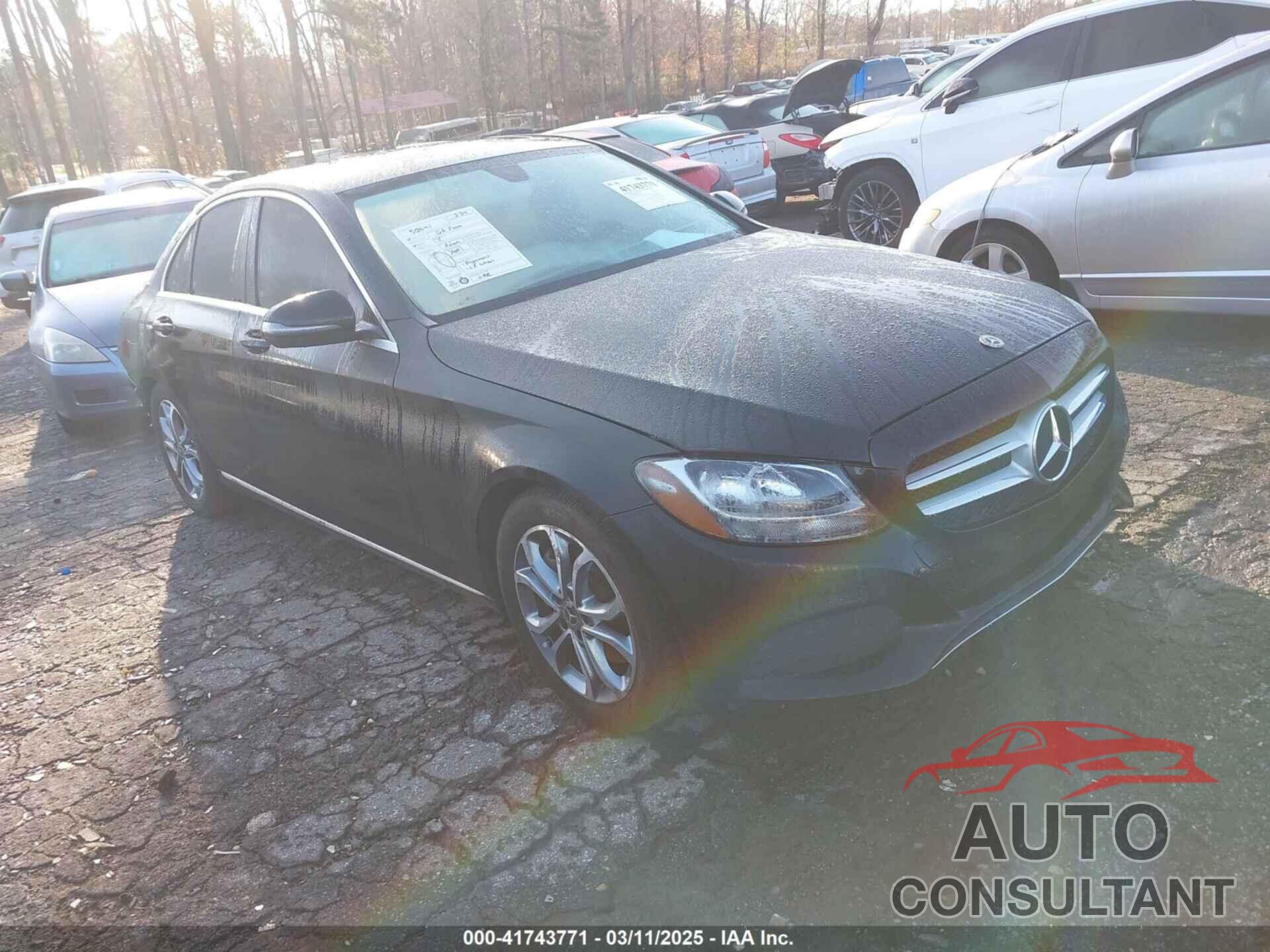 MERCEDES-BENZ C 300 2018 - 55SWF4JB6JU257004