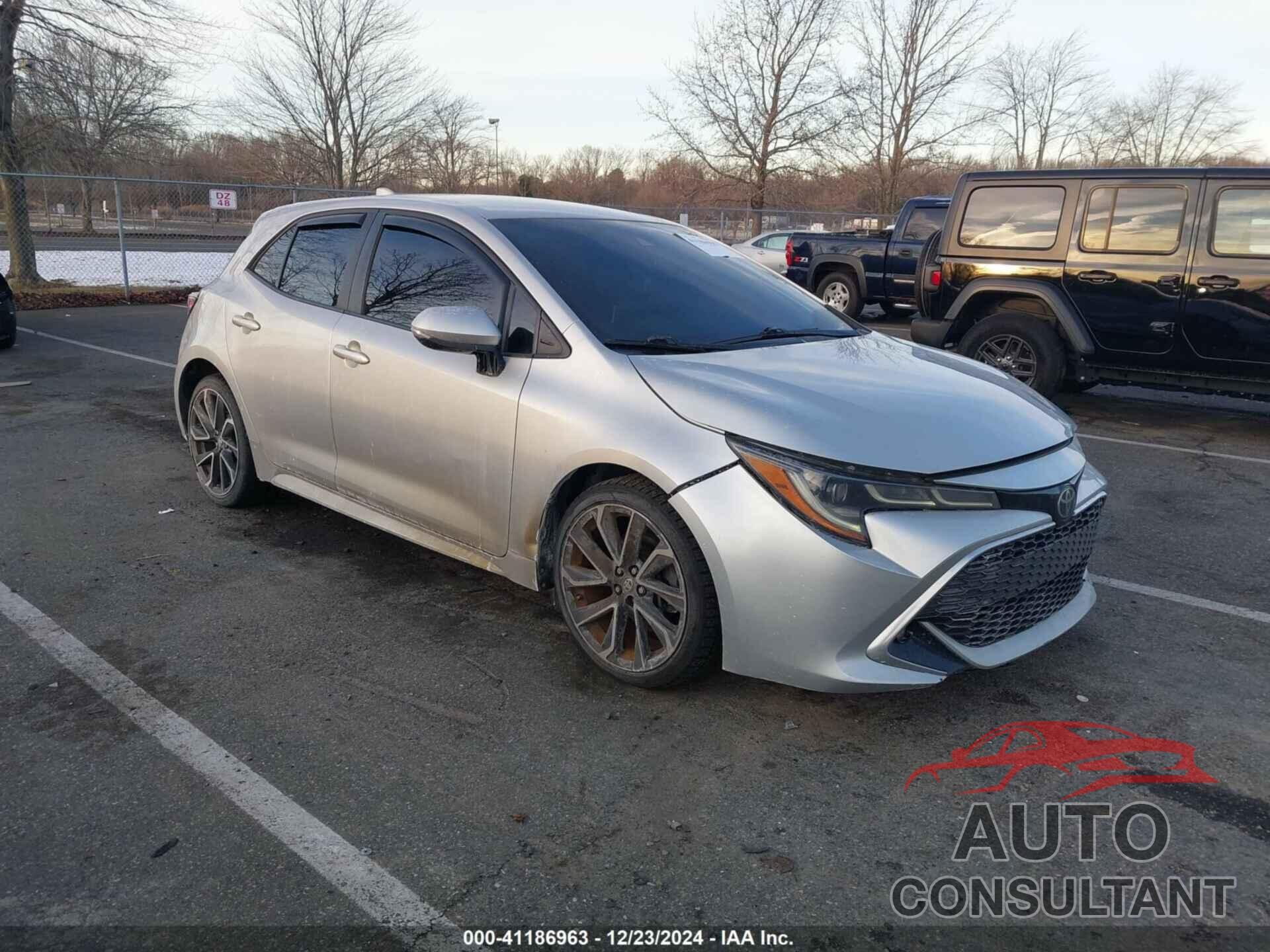 TOYOTA COROLLA 2019 - JTNK4RBE9K3040715