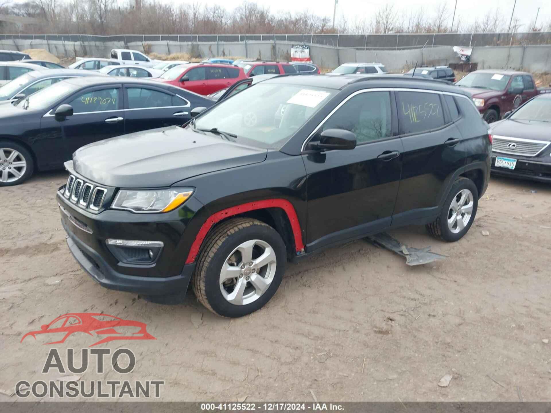 JEEP NEW COMPASS 2017 - 3C4NJDBB0HT623982