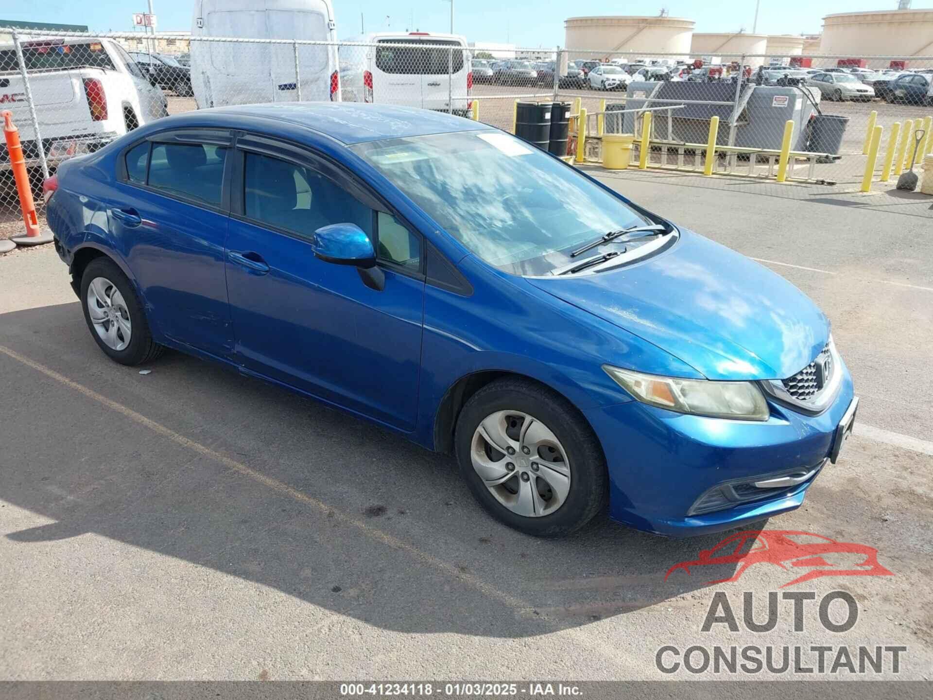 HONDA CIVIC 2013 - 2HGFB2F57DH560958