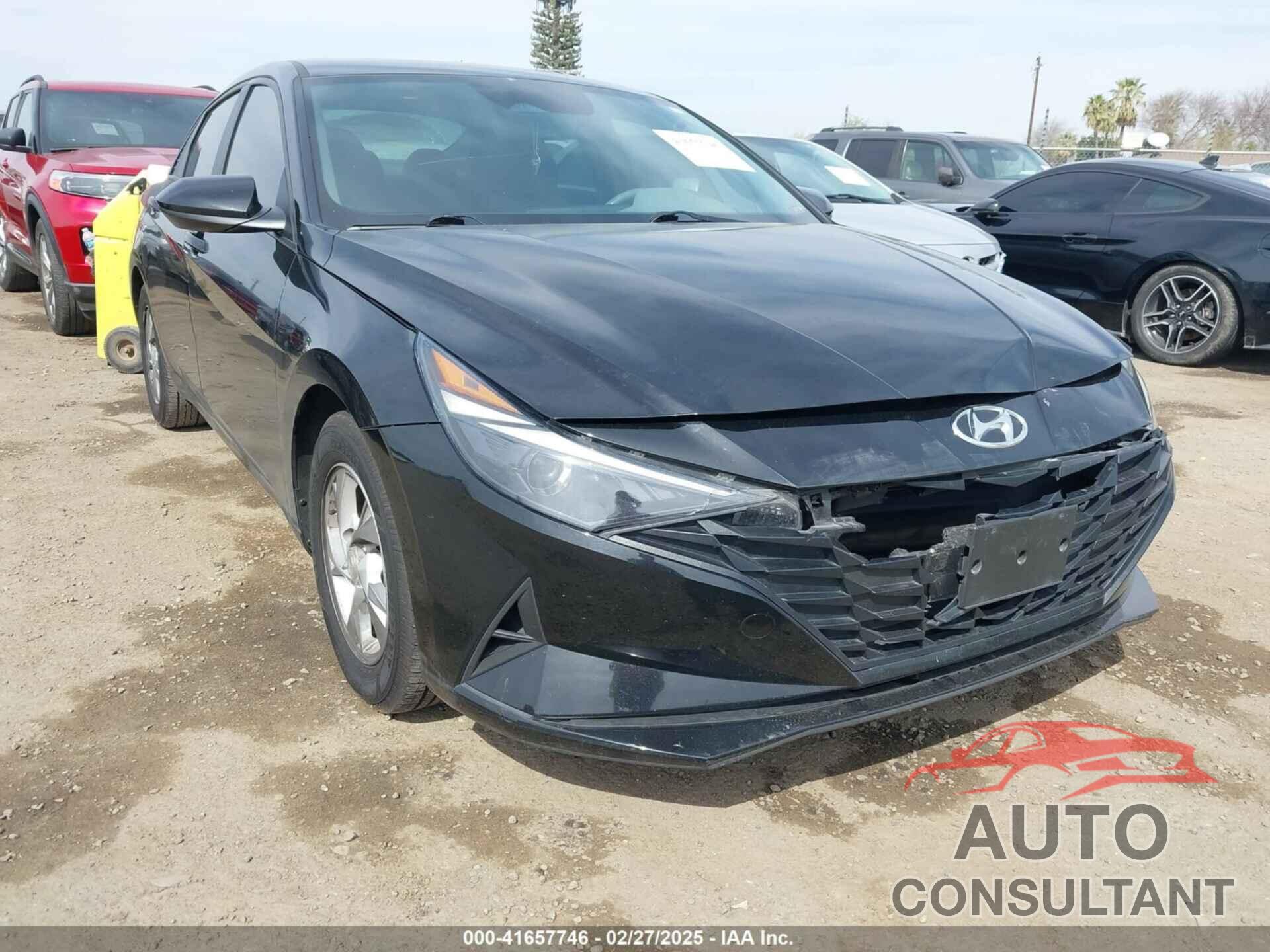 HYUNDAI ELANTRA 2021 - KMHLL4AG7MU156571
