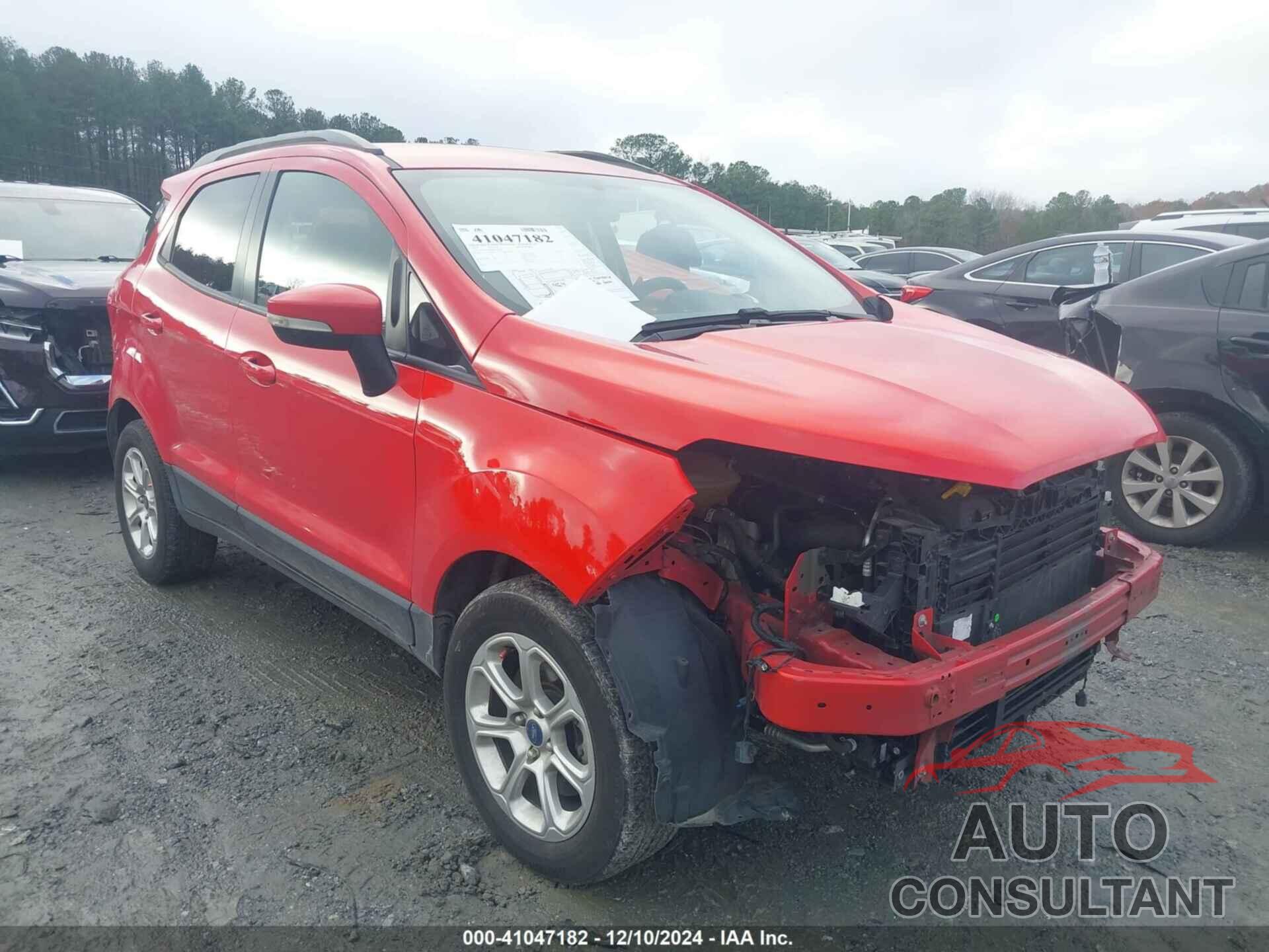 FORD ECOSPORT 2019 - MAJ3S2GE8KC306259