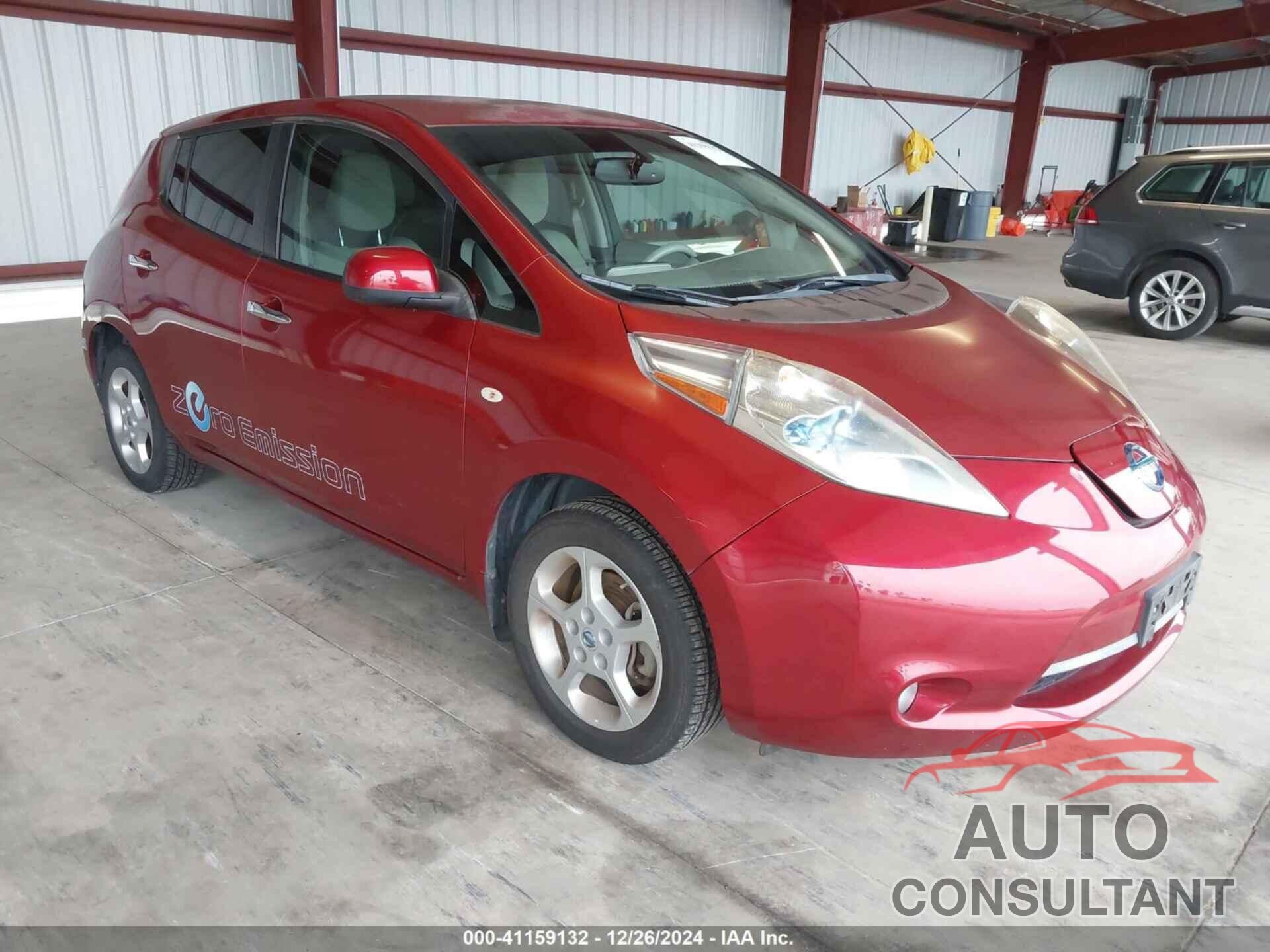 NISSAN LEAF 2012 - JN1AZ0CP4CT023421