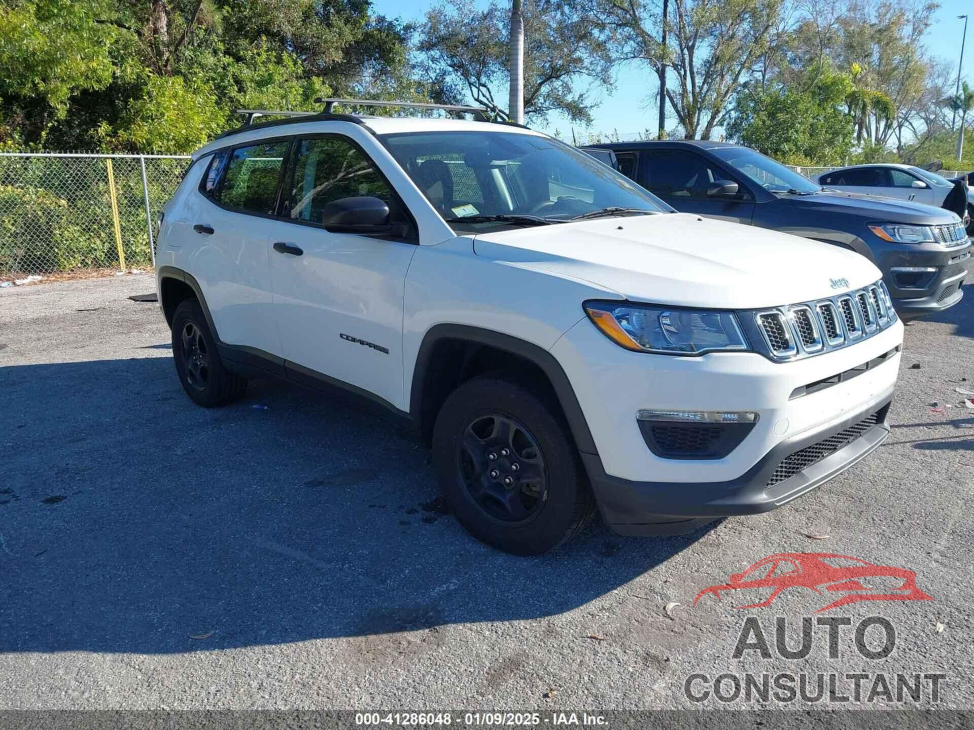 JEEP COMPASS 2020 - 3C4NJDAB3LT210111