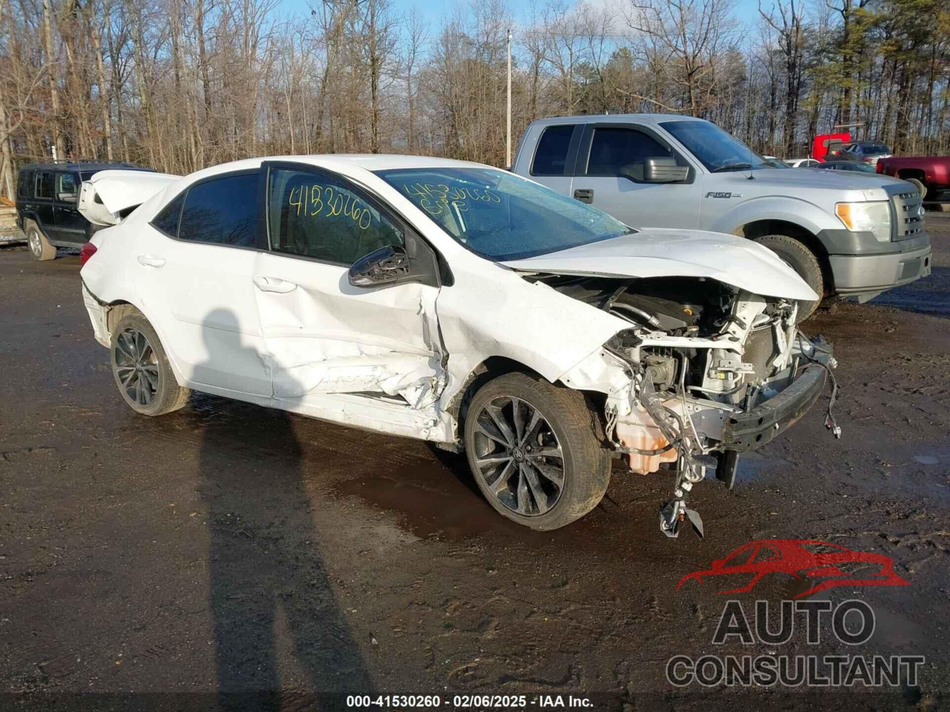 TOYOTA COROLLA 2017 - 2T1BURHE0HC764000