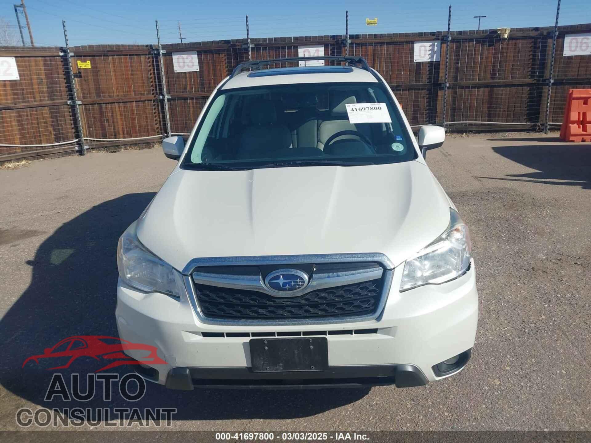 SUBARU FORESTER 2014 - JF2SJAHC8EH475433