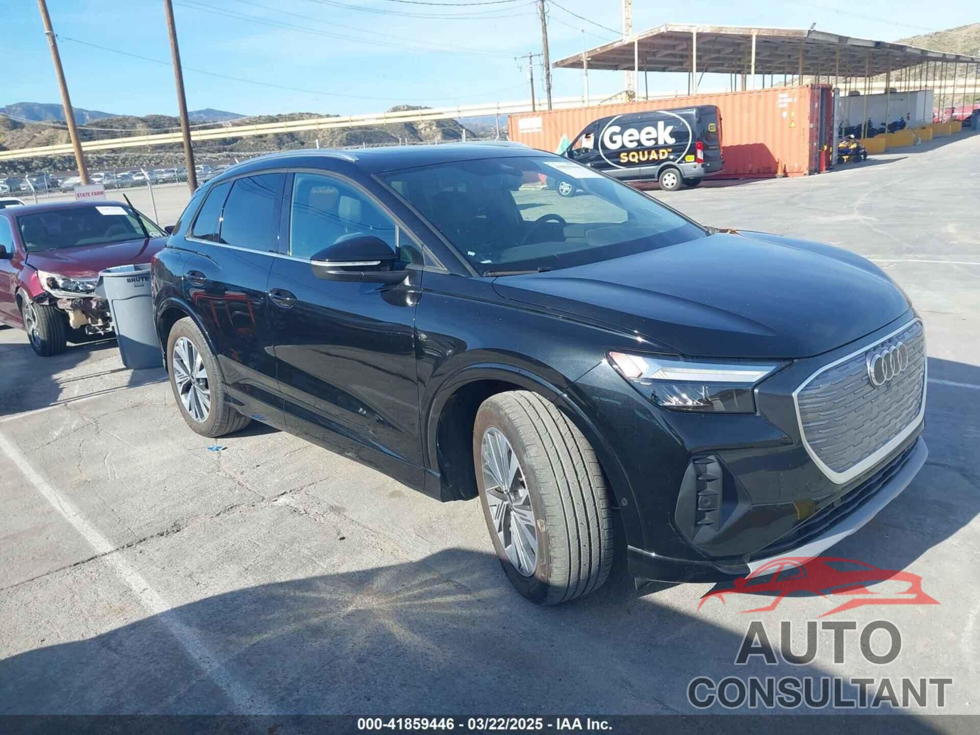 AUDI Q4 E-TRON 2023 - WA1BCBFZ3PP015783