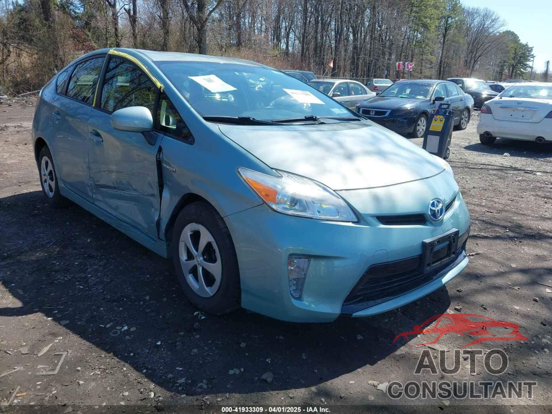 TOYOTA PRIUS 2012 - JTDKN3DU2C1557273