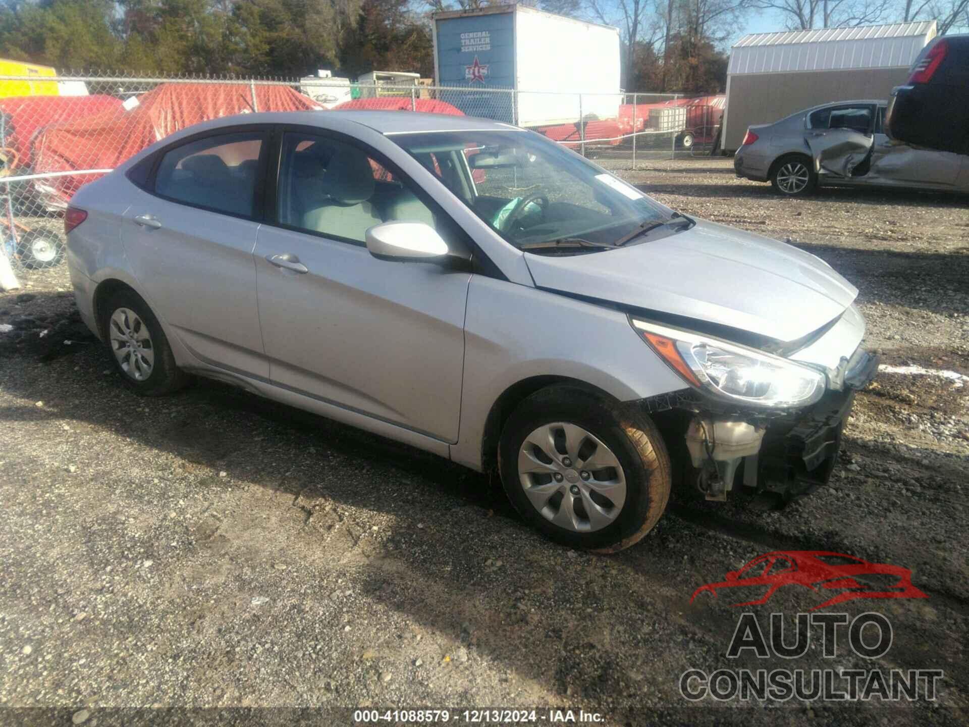 HYUNDAI ACCENT 2017 - KMHCT4AE4HU265767