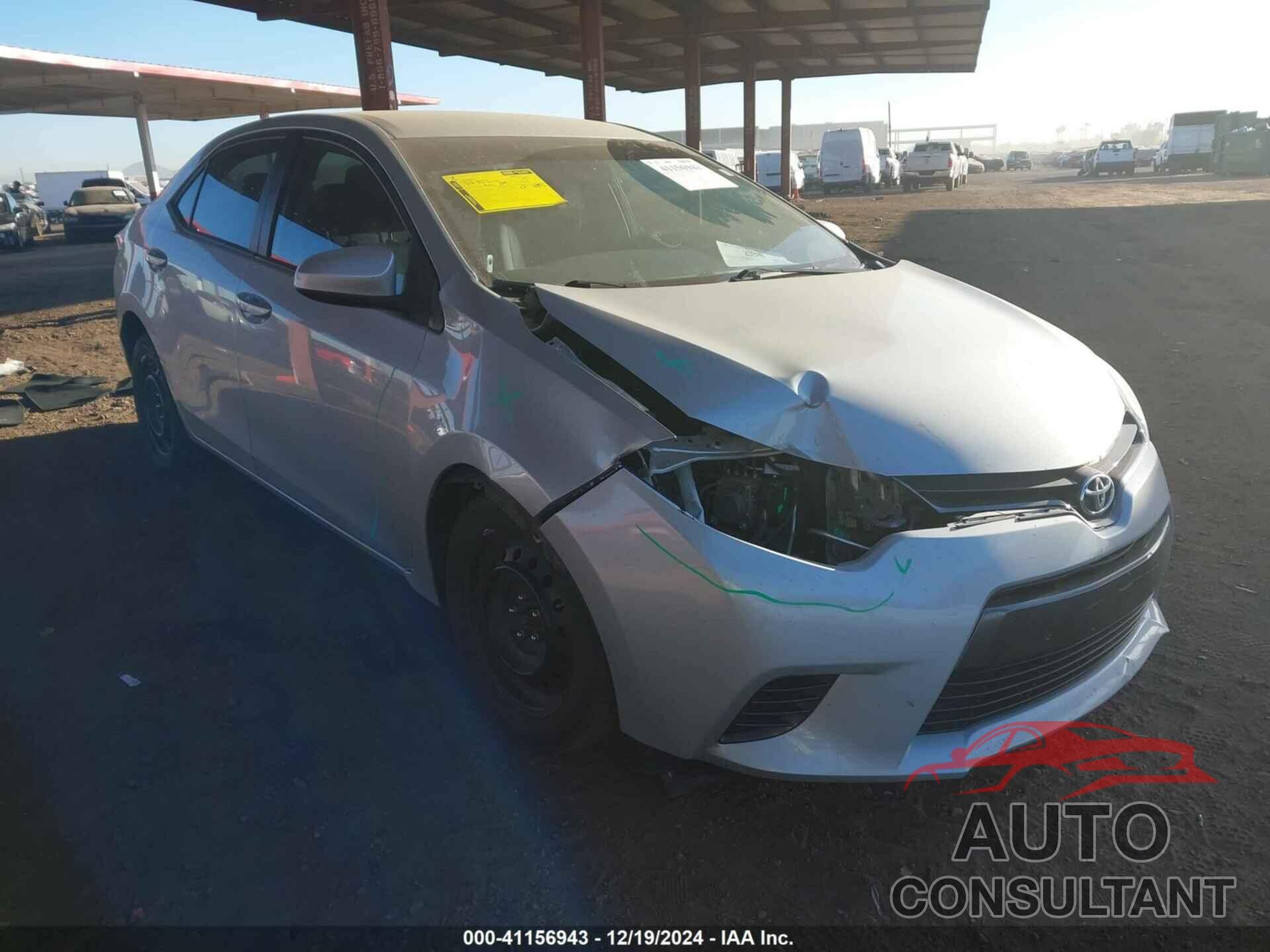TOYOTA COROLLA 2015 - 5YFBURHE3FP201794