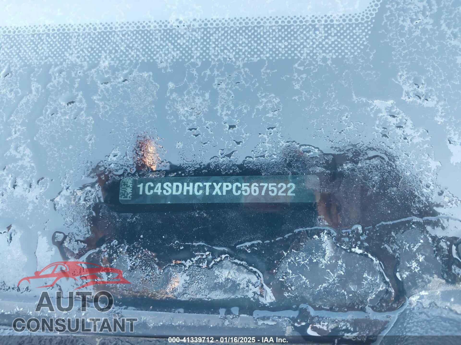 DODGE DURANGO 2023 - 1C4SDHCTXPC567522
