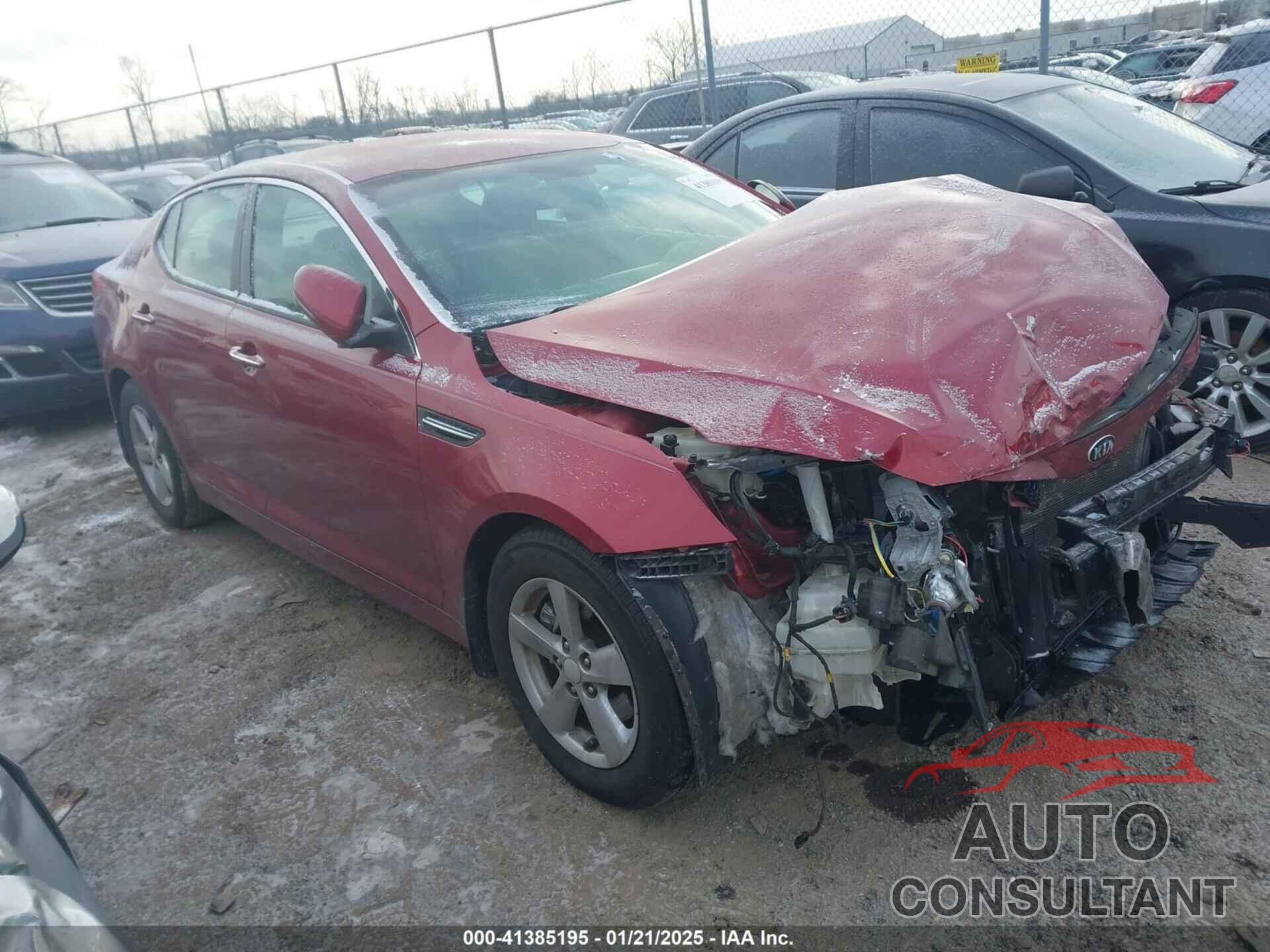 KIA OPTIMA 2014 - 5XXGM4A76EG317261