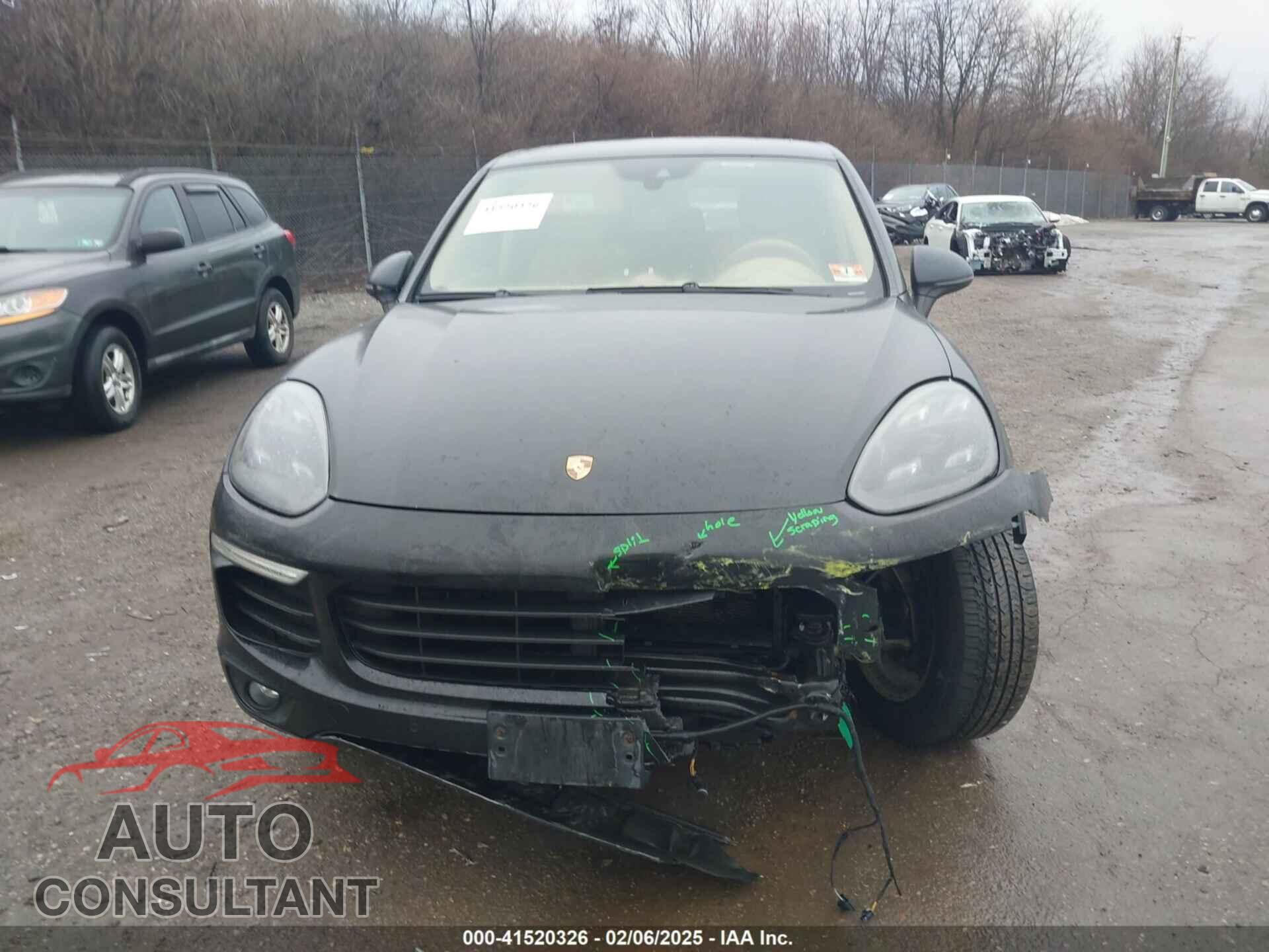 PORSCHE CAYENNE 2016 - WP1AA2A28GLA06519