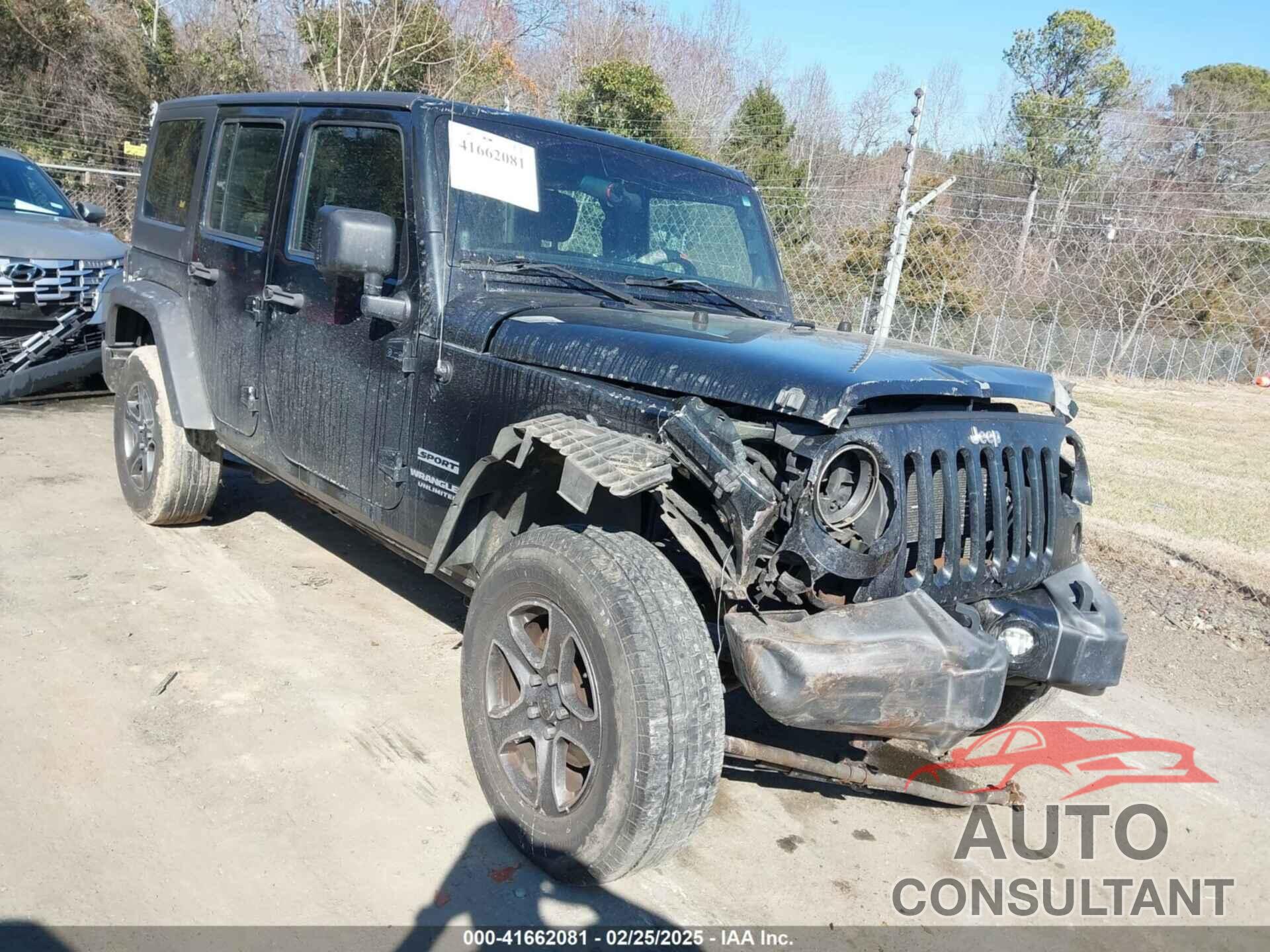 JEEP WRANGLER UNLIMITED 2012 - 1C4BJWDG5CL209978