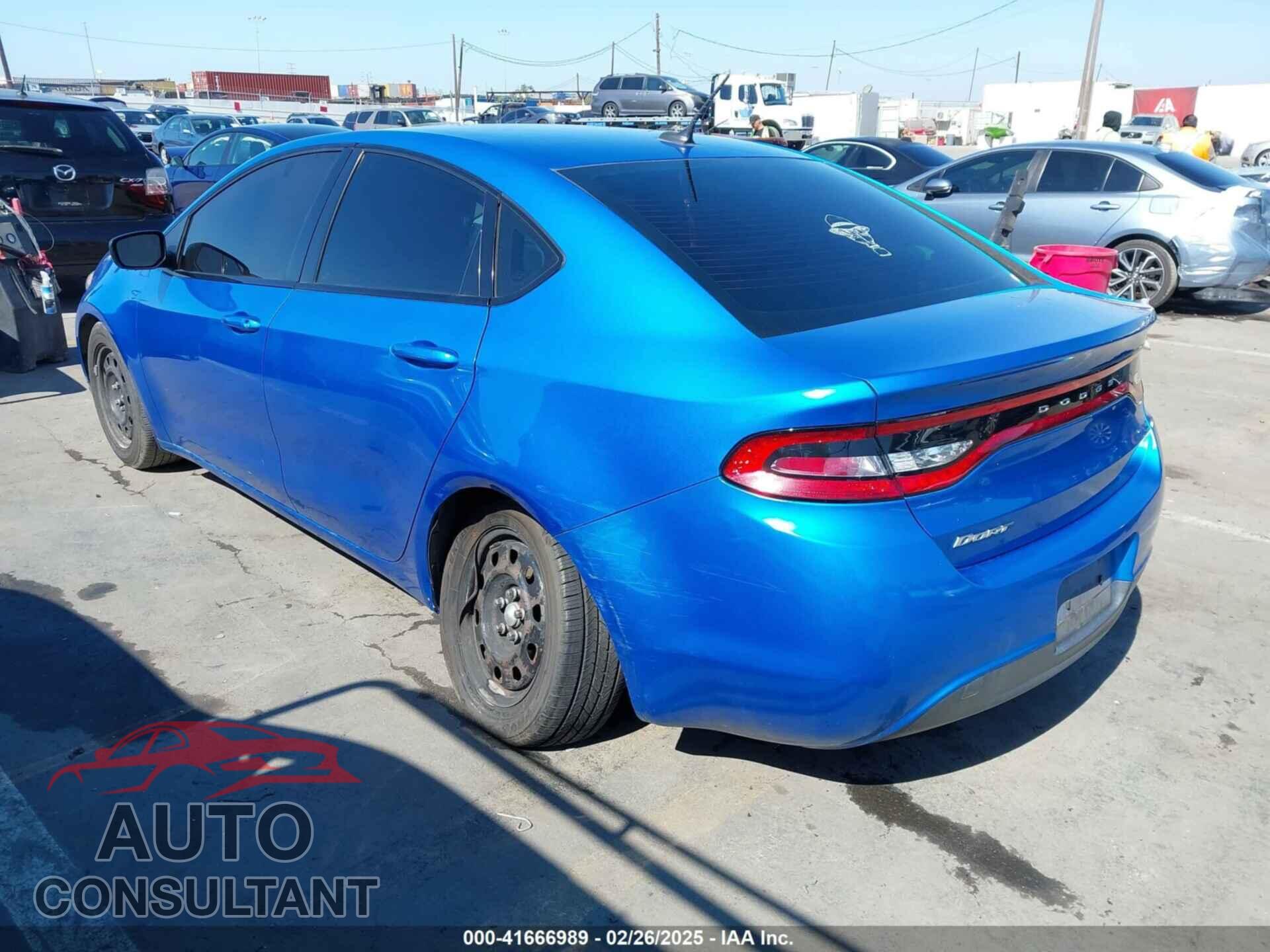 DODGE DART 2015 - 1C3CDFAA8FD266822