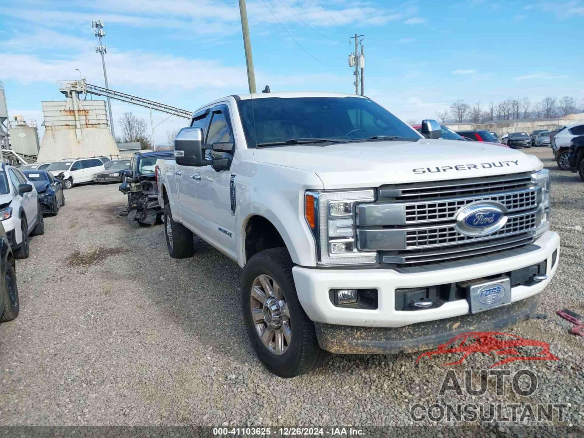 FORD F-350 2019 - 1FT8W3BT0KEE31146