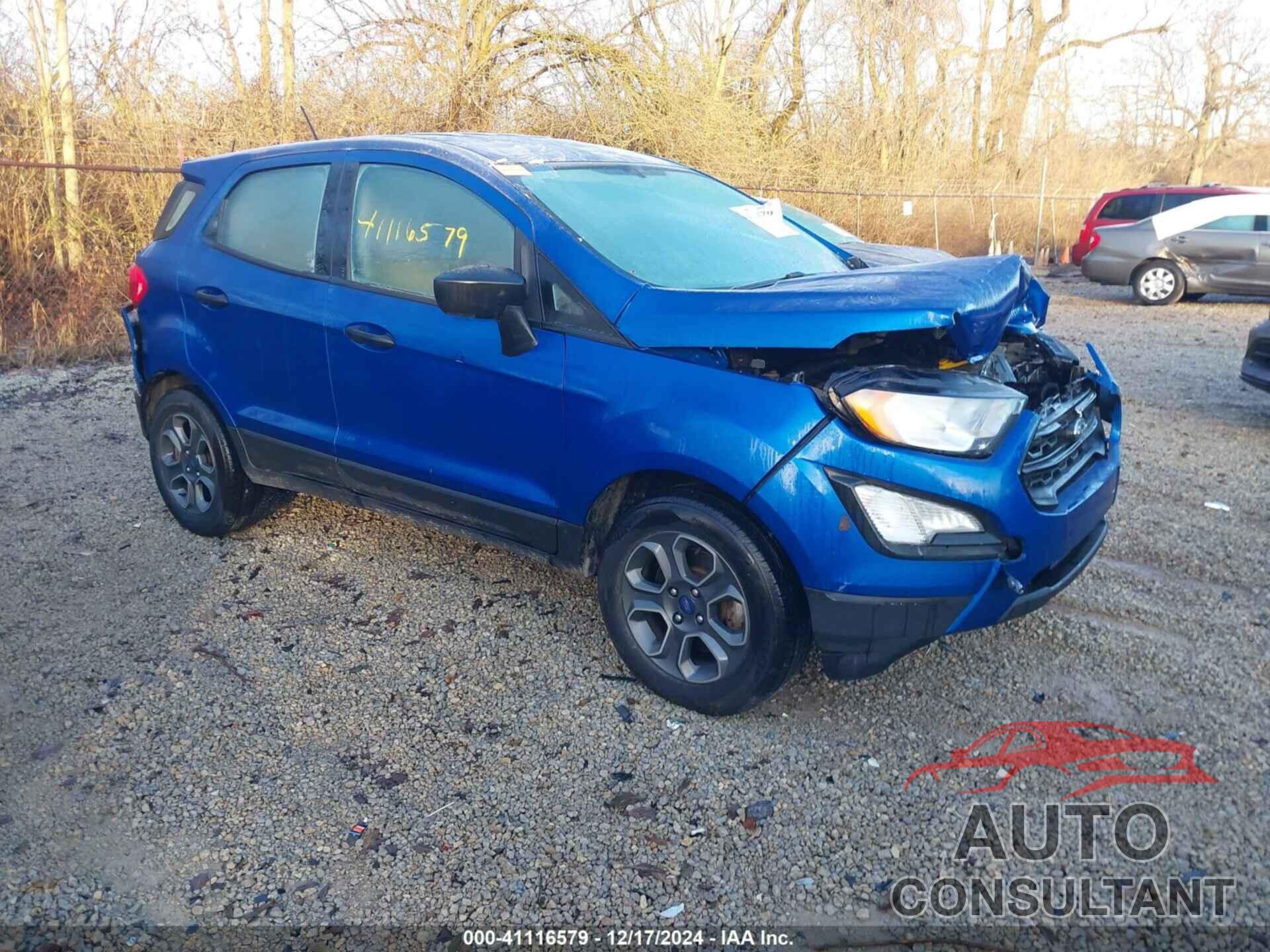 FORD ECOSPORT 2018 - MAJ3P1RE2JC198275