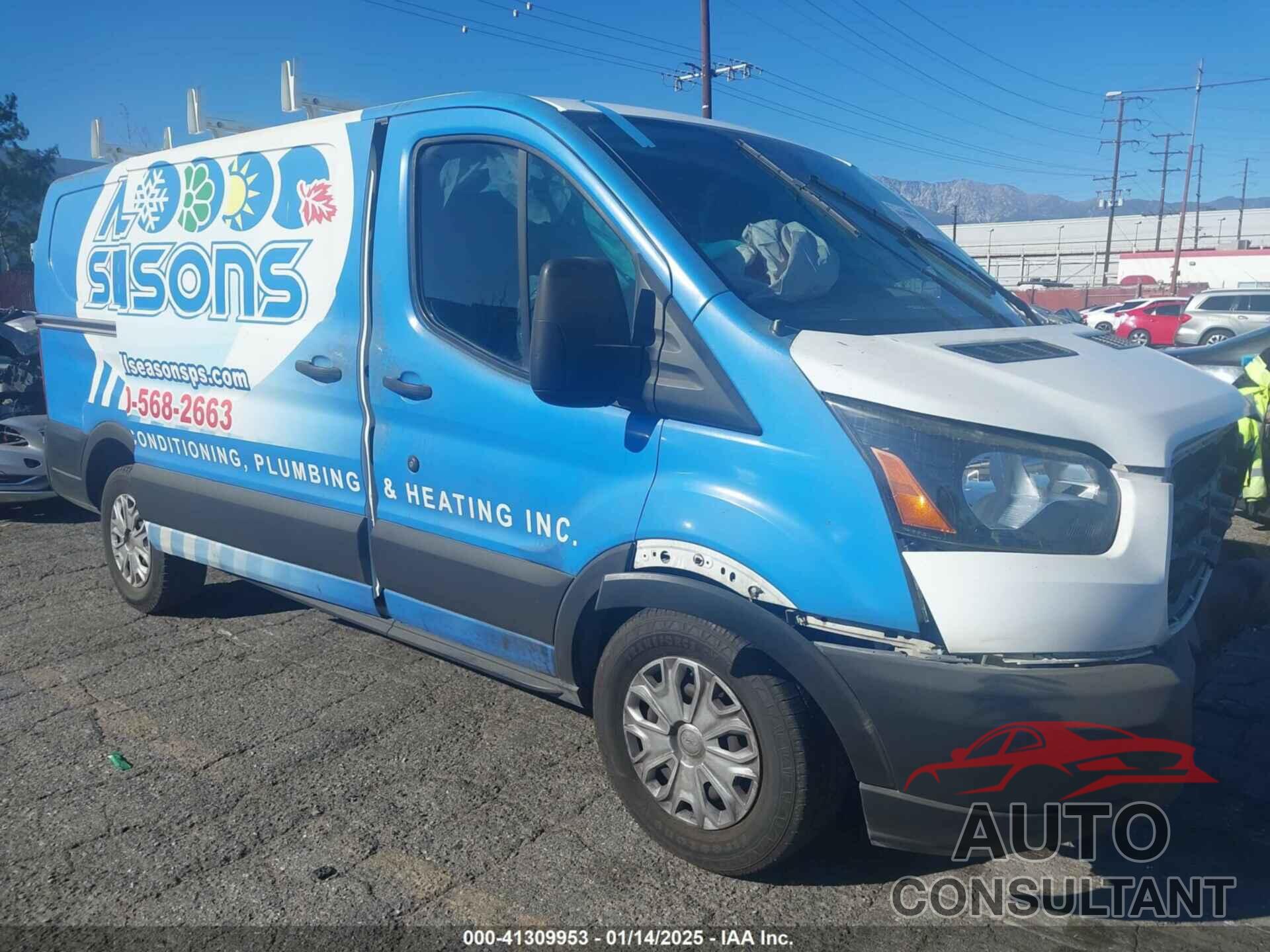 FORD TRANSIT VAN 2019 - 1FTYR1YMXKKA10287