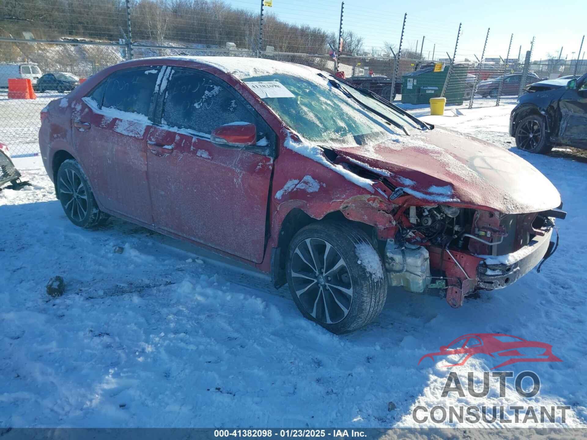 TOYOTA COROLLA 2018 - 2T1BURHEXJC009264
