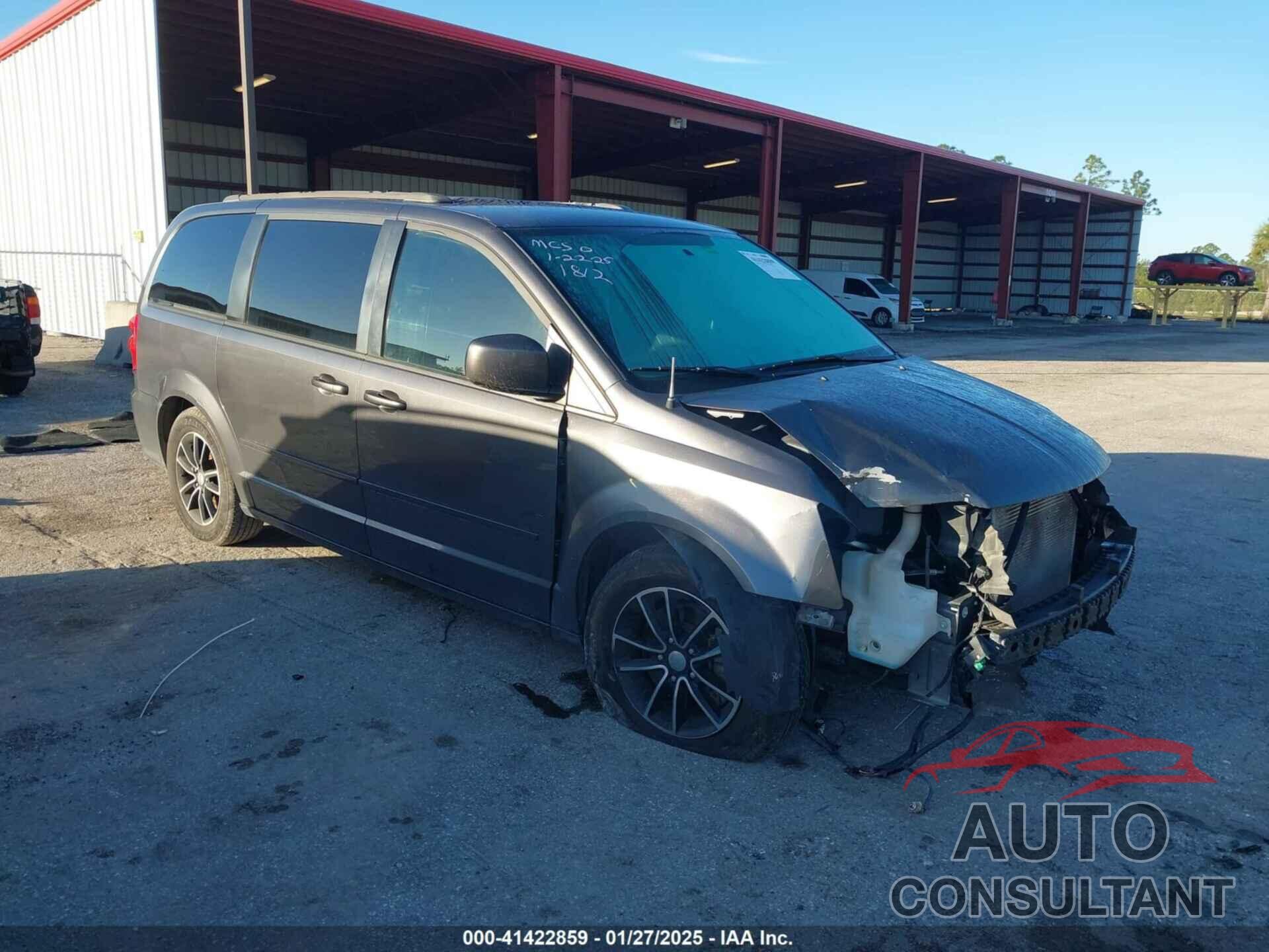 DODGE GRAND CARAVAN 2017 - 2C4RDGEGXHR806231