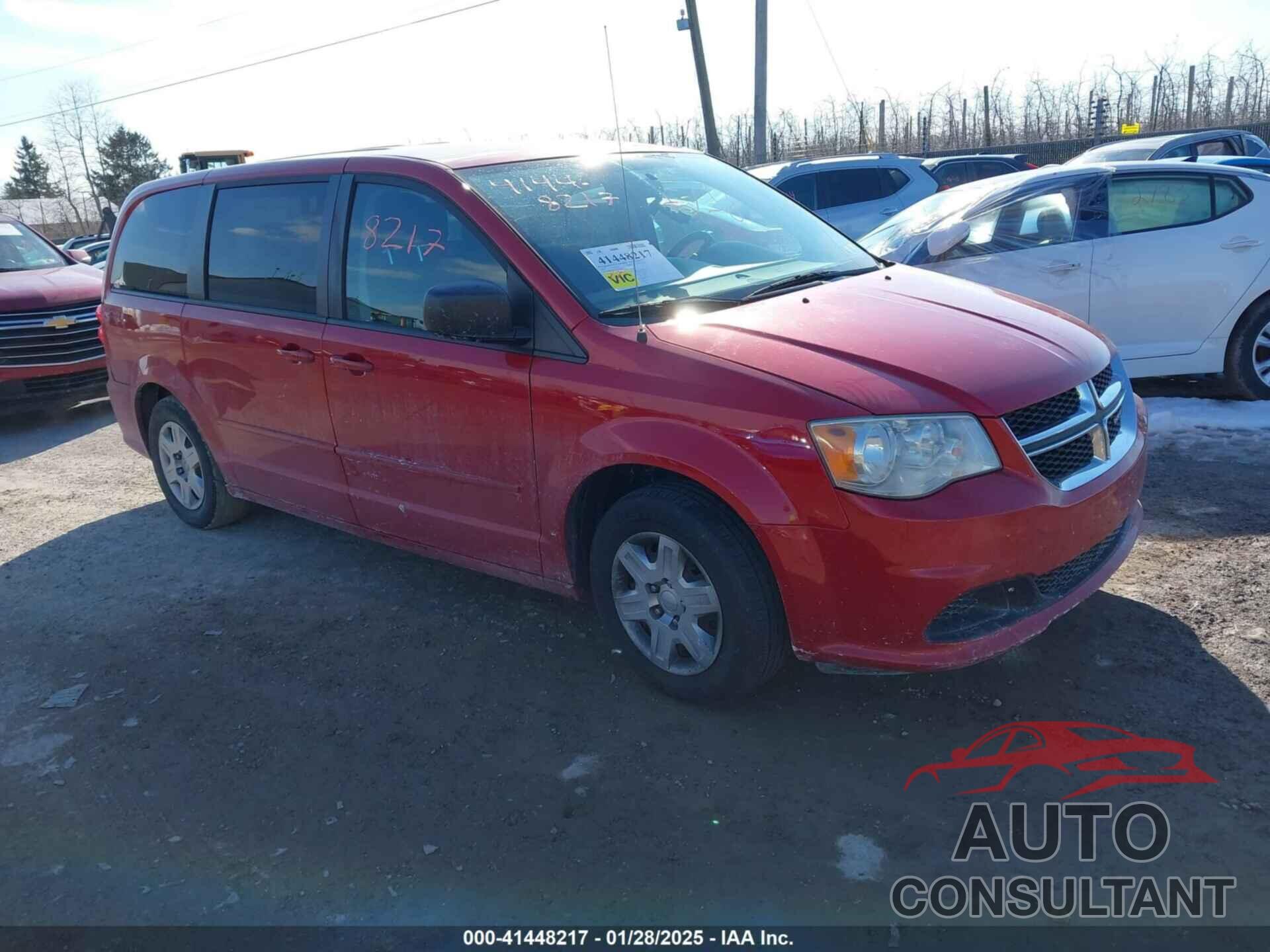 DODGE GRAND CARAVAN 2012 - 2C4RDGBG6CR268026