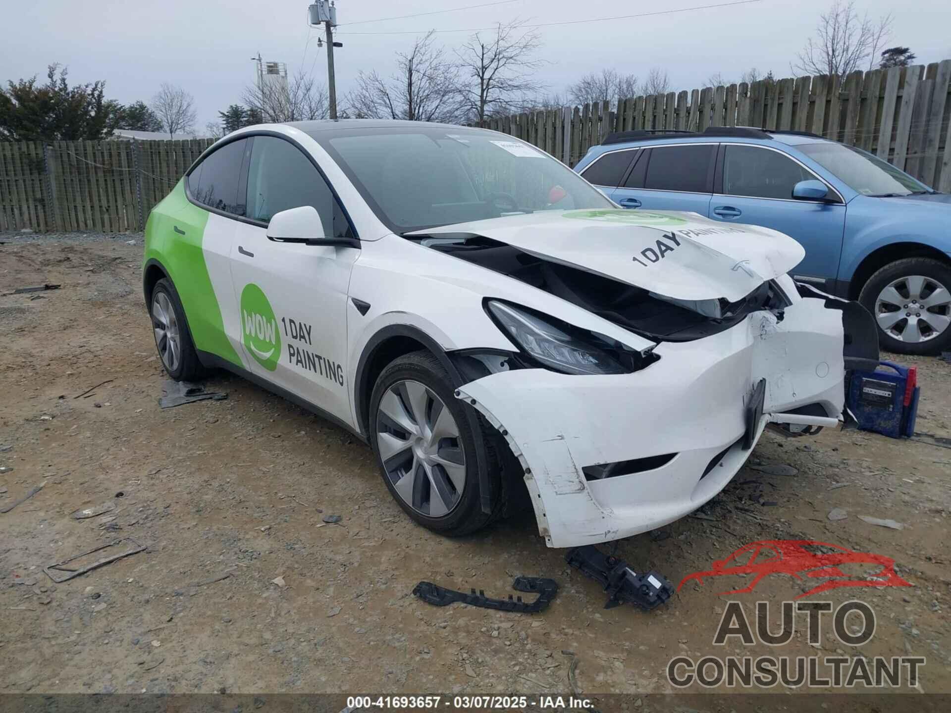 TESLA MODEL Y 2022 - 7SAYGDEE3NF435729