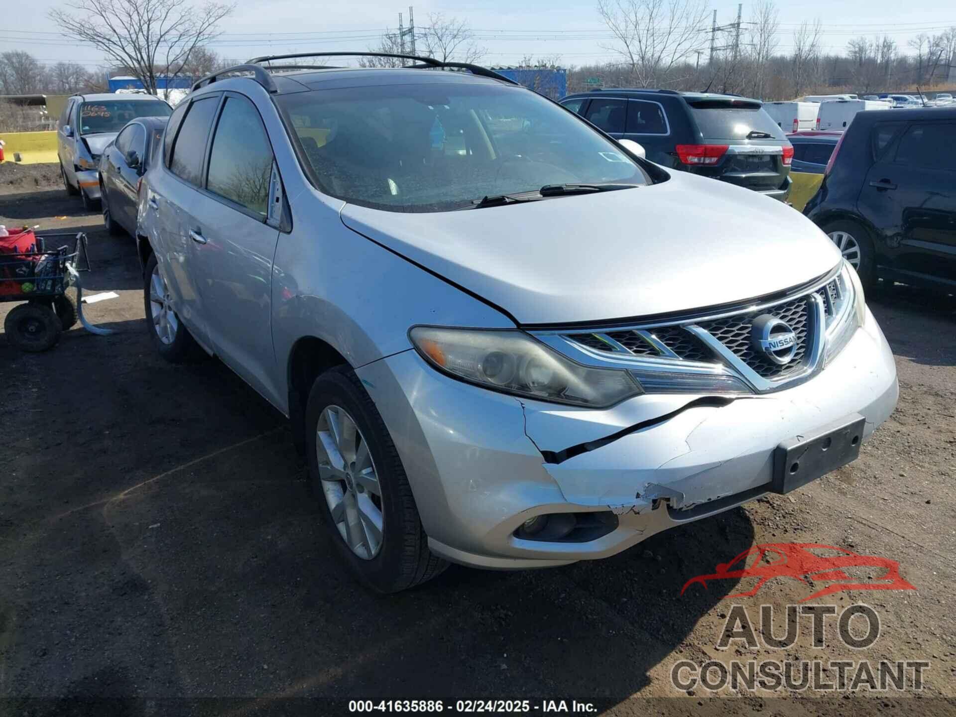 NISSAN MURANO 2013 - JN8AZ1MW1DW307537