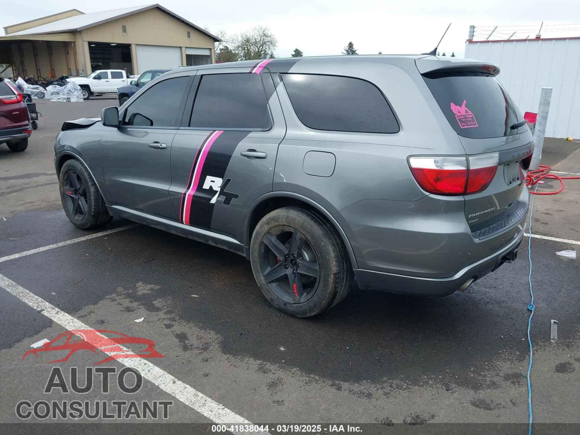 DODGE DURANGO 2012 - 1C4SDJCT2CC308637