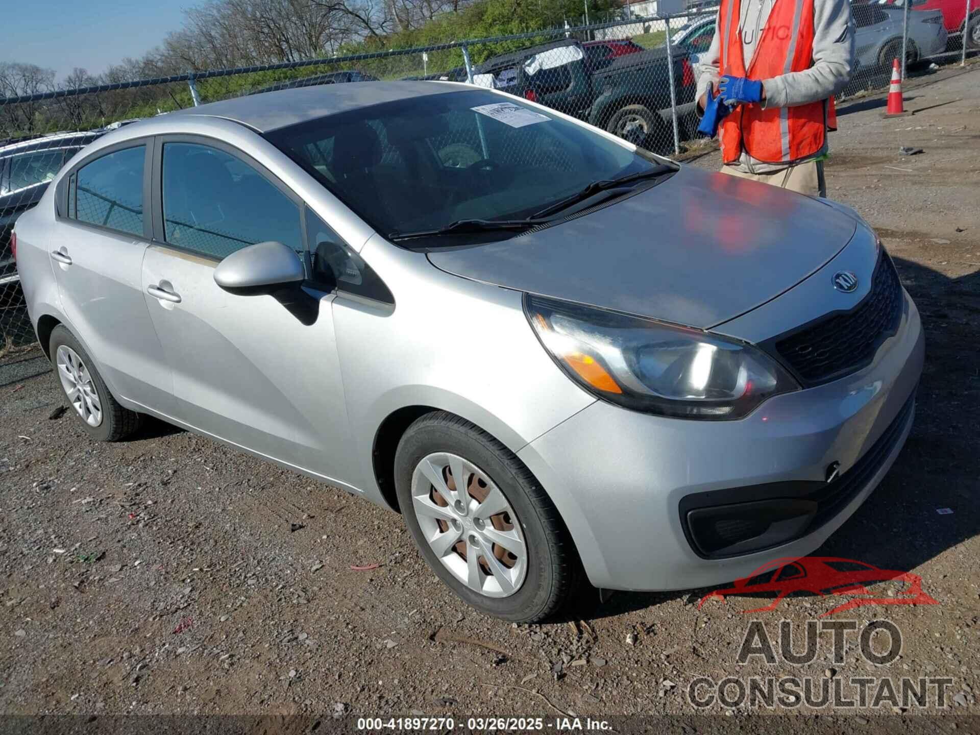 KIA RIO 2015 - KNADM4A3XF6483635
