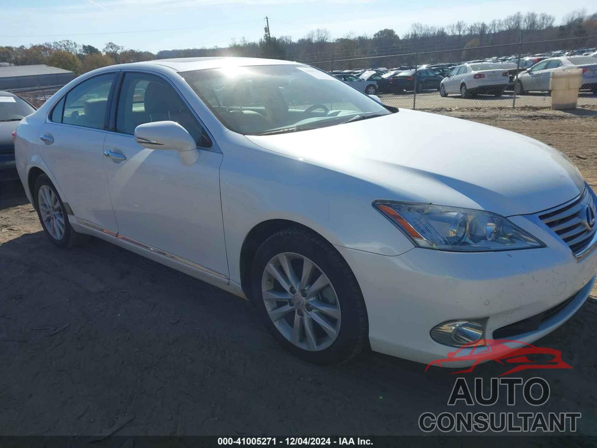 LEXUS ES 350 2011 - JTHBK1EG1B2456044