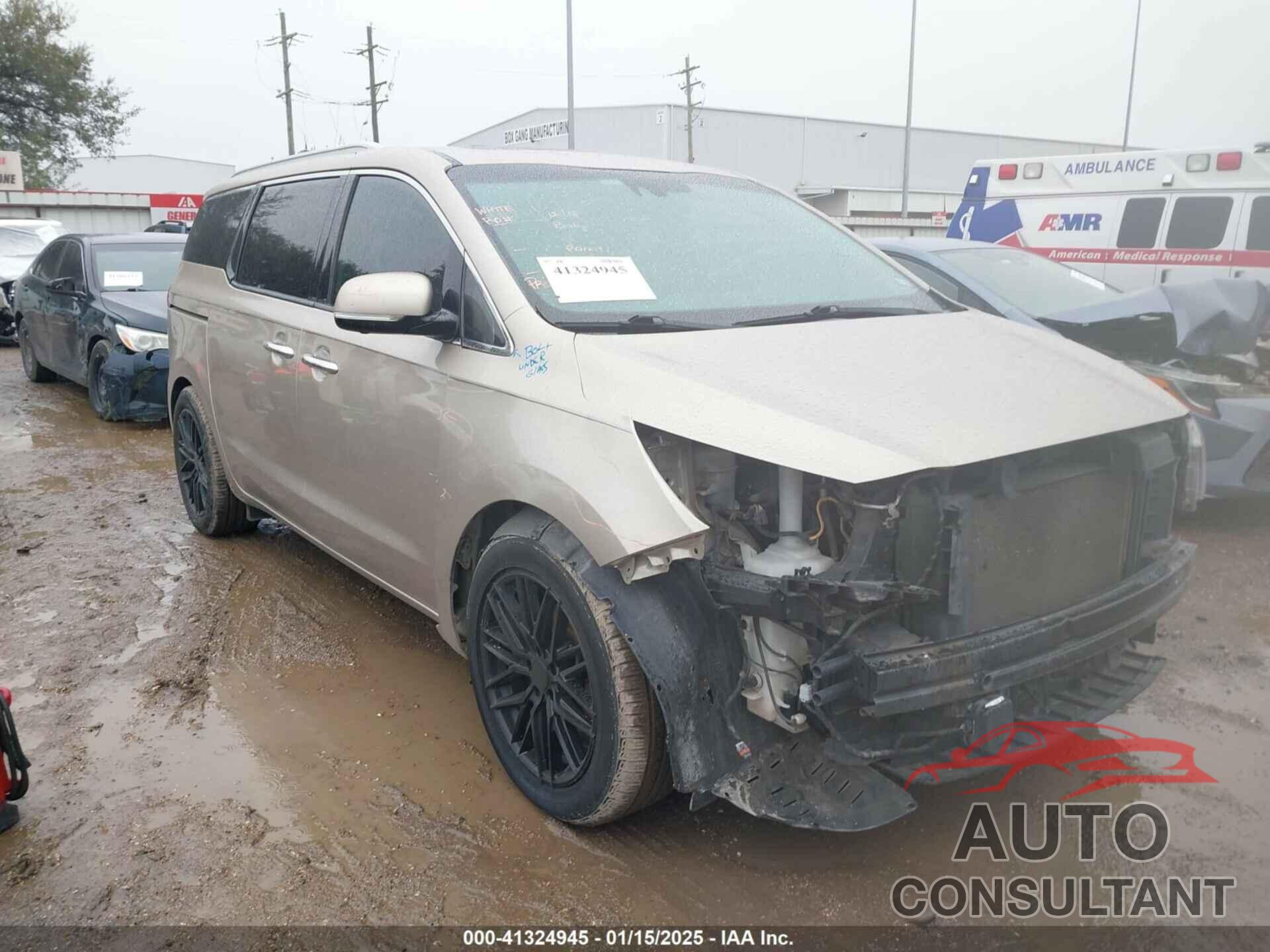 KIA SEDONA 2015 - KNDME5C18F6028607