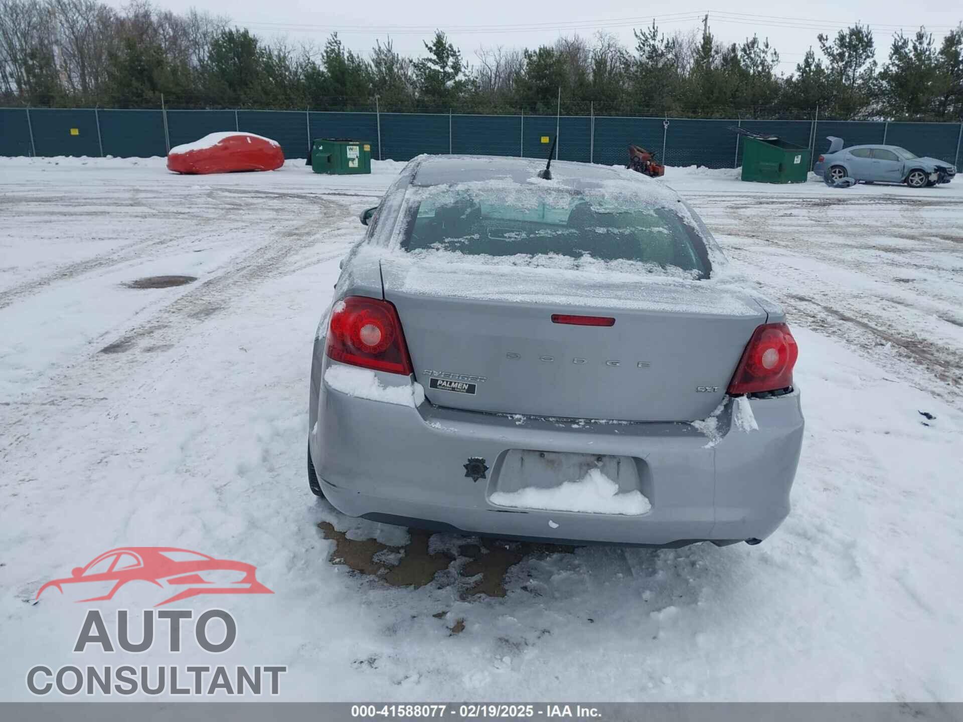 DODGE AVENGER 2013 - 1C3CDZCB9DN665771