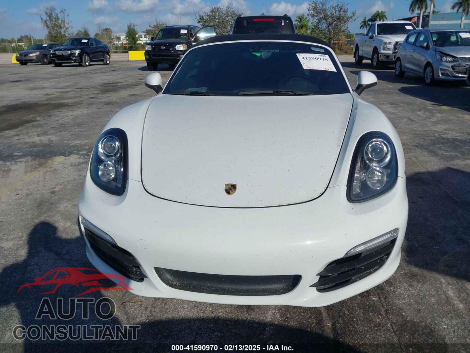 PORSCHE BOXSTER 2015 - WP0CA2A84FS120231