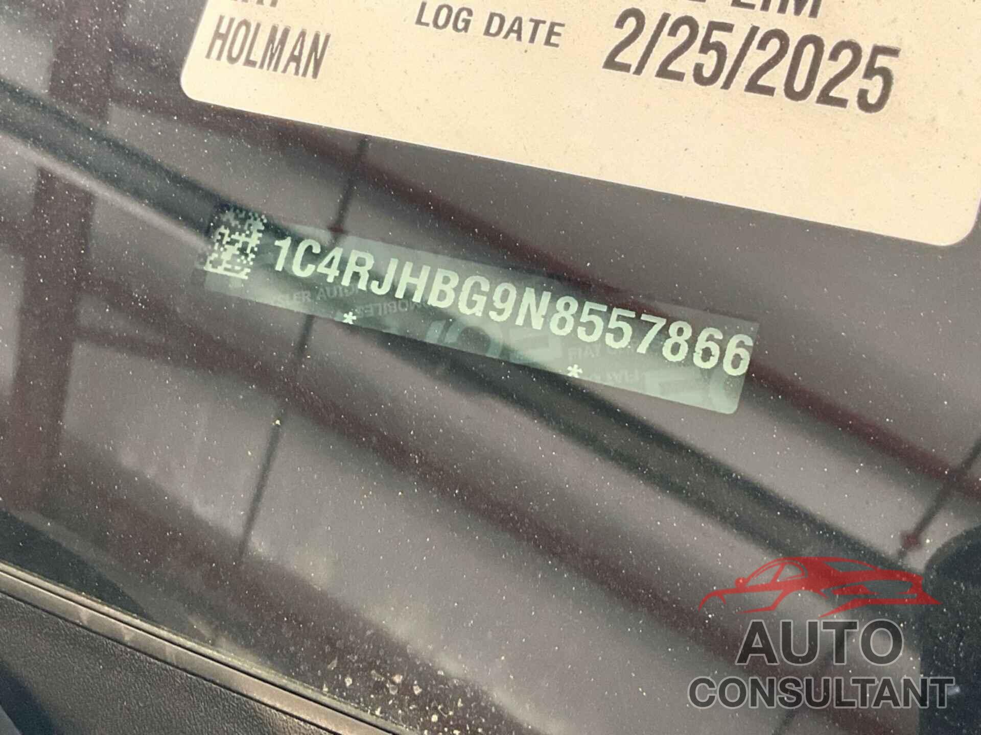 JEEP GRAND CHEROKEE 2022 - 1C4RJHBG9N8557866