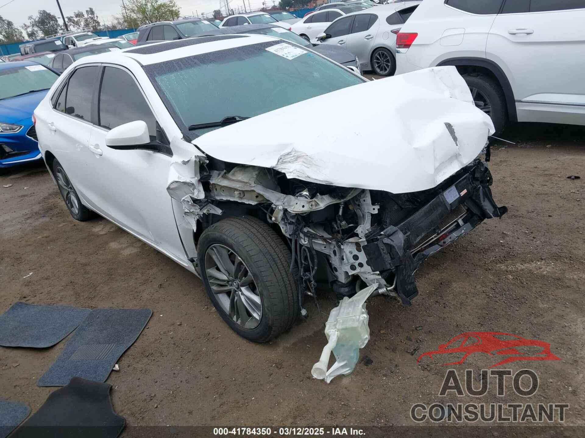 TOYOTA CAMRY 2017 - 4T1BF1FK3HU395197