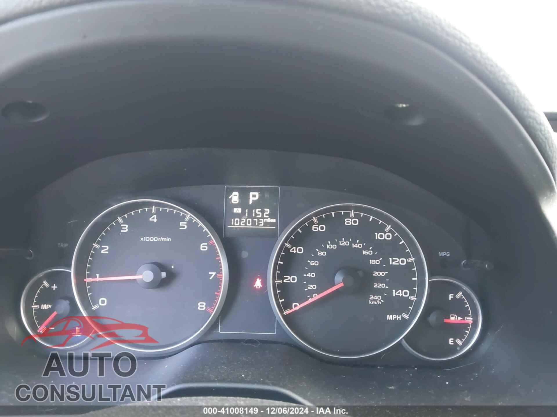 SUBARU OUTBACK 2014 - 4S4BRCCC8E3254076