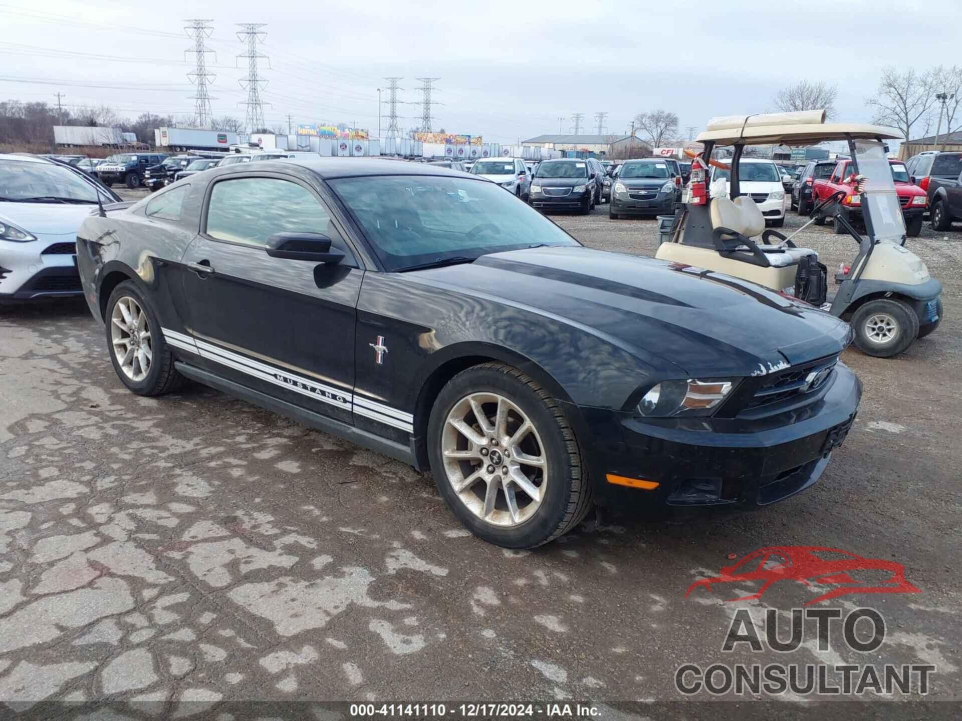 FORD MUSTANG 2010 - 1ZVBP8AN0A5152584