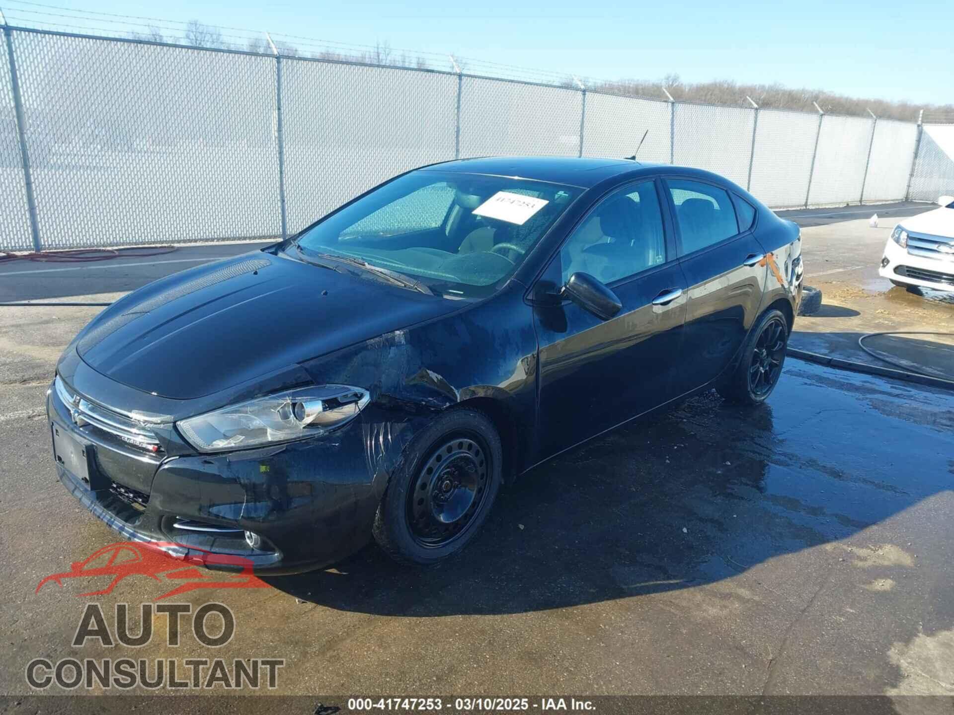 DODGE DART 2013 - 1C3CDFCA5DD132697