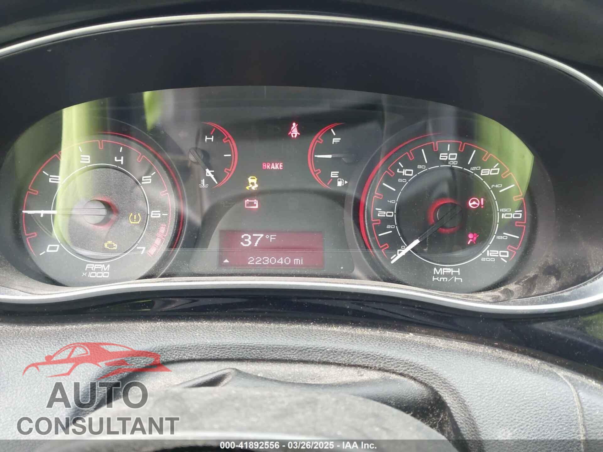 DODGE DART 2013 - 1C3CDFAA5DD214514