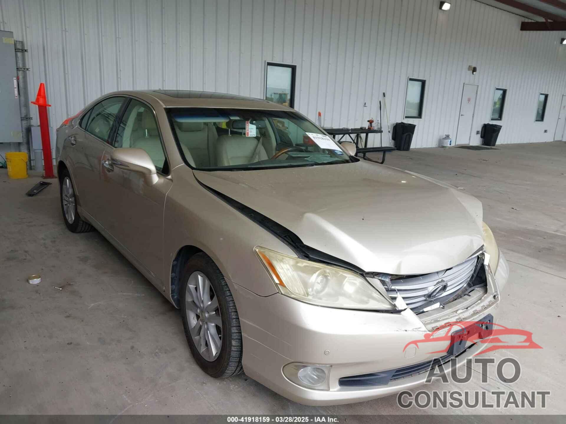LEXUS ES 350 2010 - JTHBK1EG1A2389198