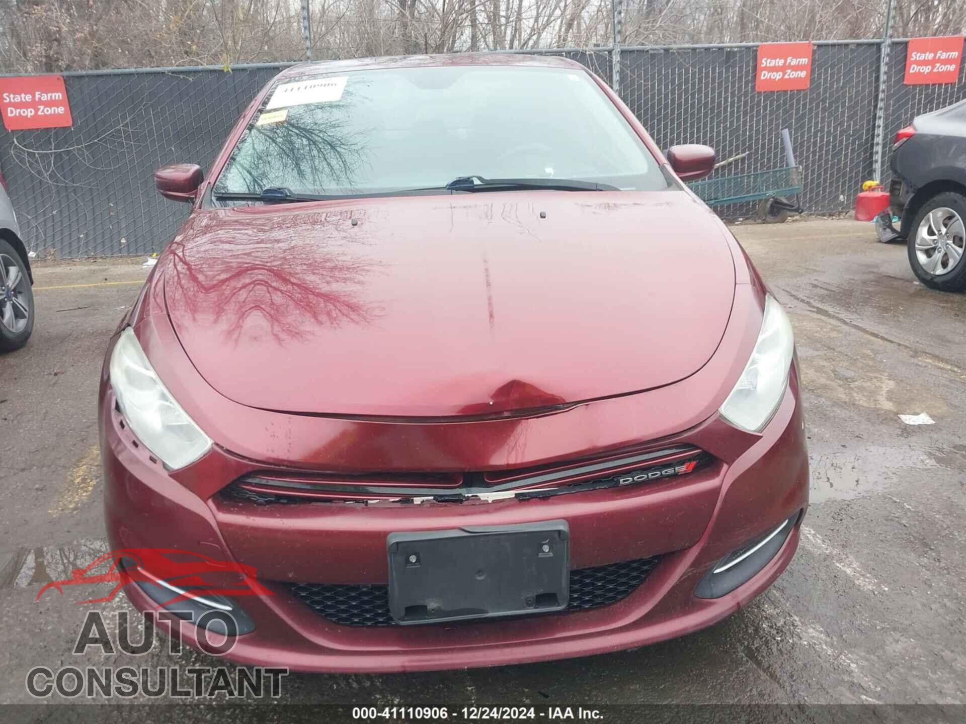 DODGE DART 2015 - 1C3CDFAA3FD276240
