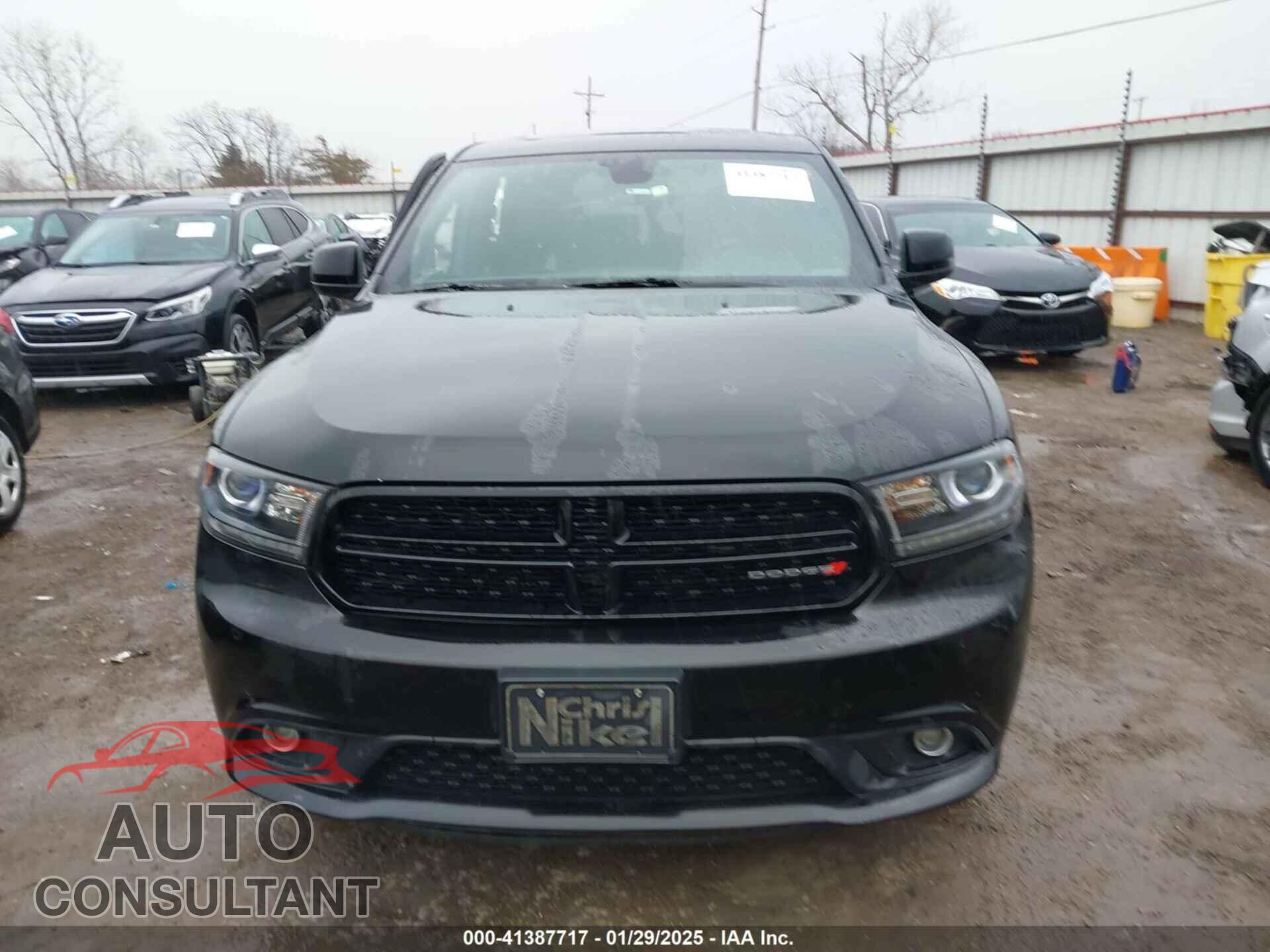 DODGE DURANGO 2019 - 1C4RDJAG6KC651227