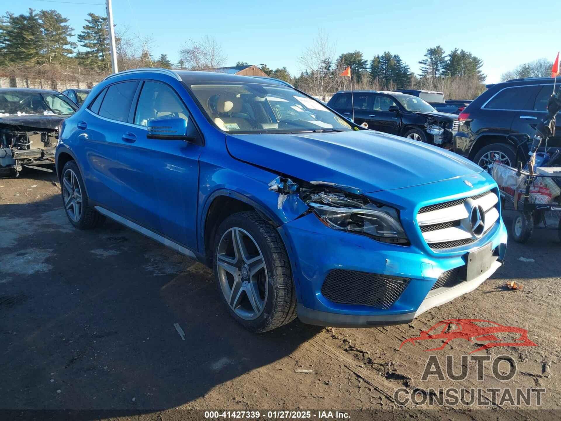 MERCEDES-BENZ GLA 250 2015 - WDCTG4GB1FJ068229