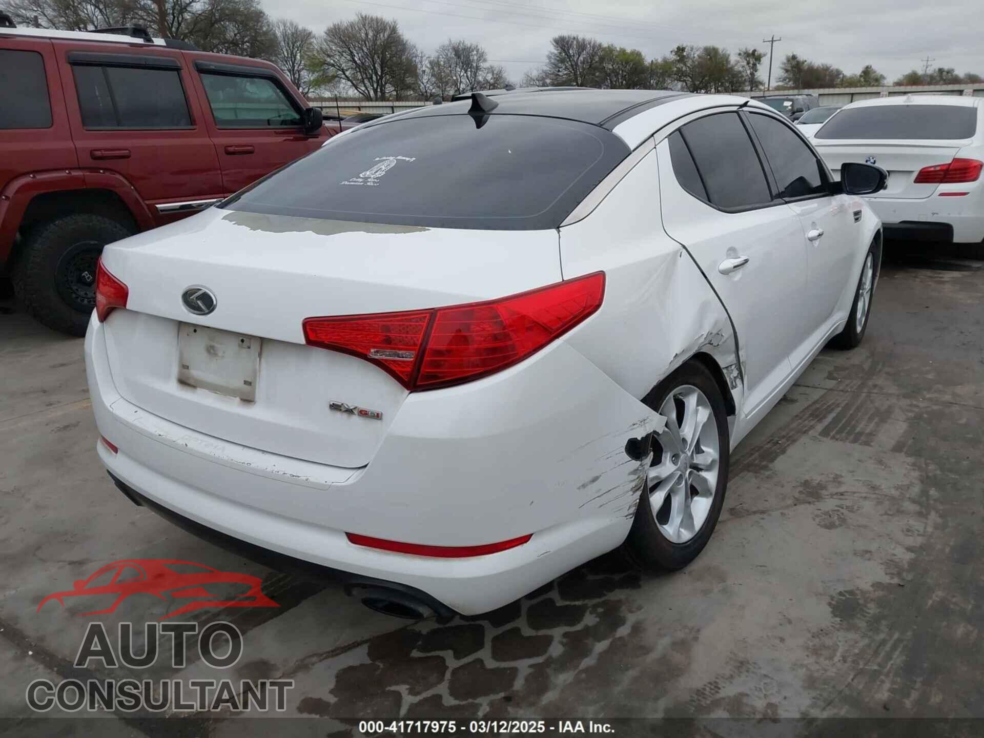 KIA OPTIMA 2013 - 5XXGN4A70DG109727