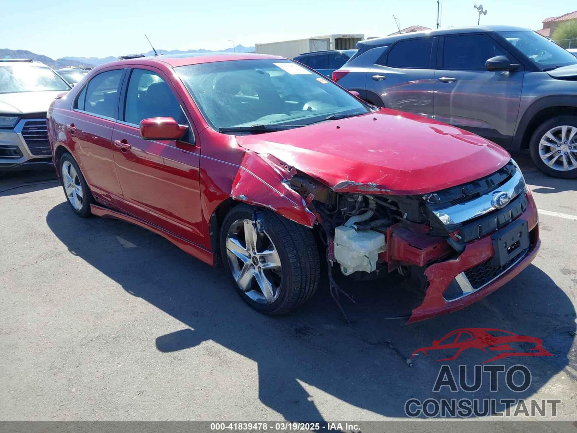 FORD FUSION 2010 - 3FAHP0KC4AR116752