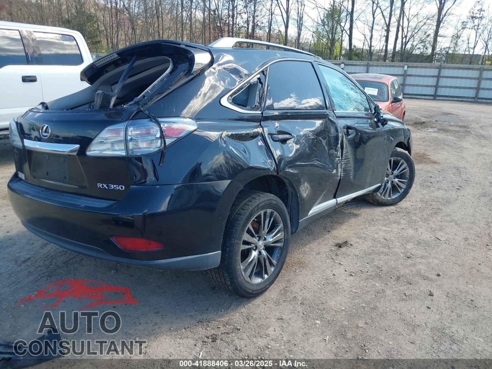 LEXUS RX 350 2011 - 2T2ZK1BA2BC044809