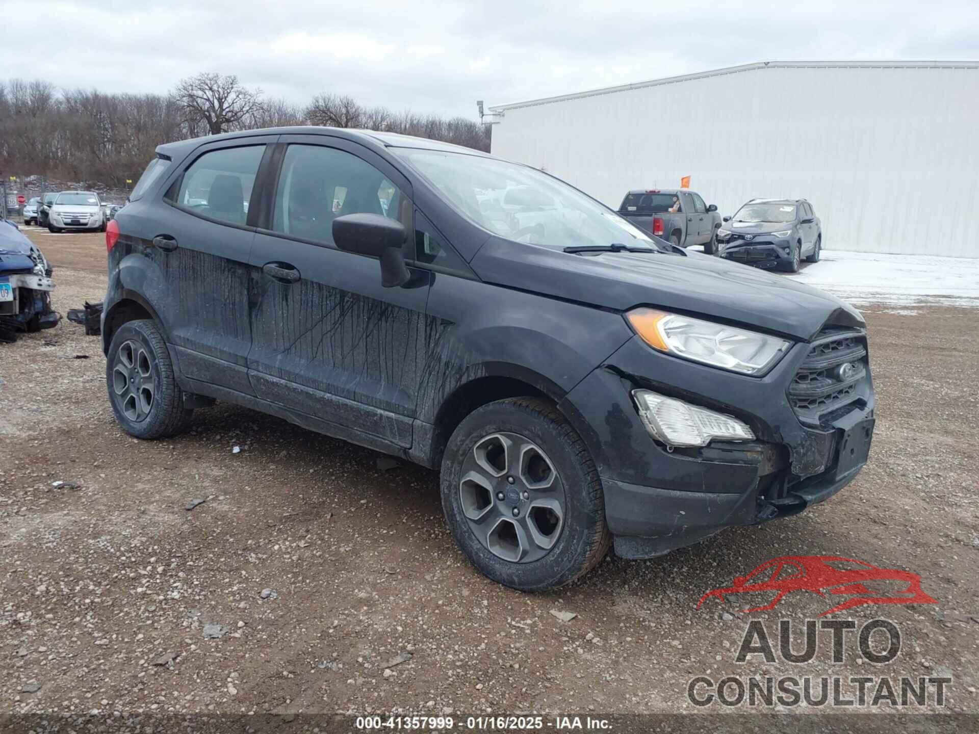FORD ECOSPORT 2018 - MAJ6P1SL6JC200020