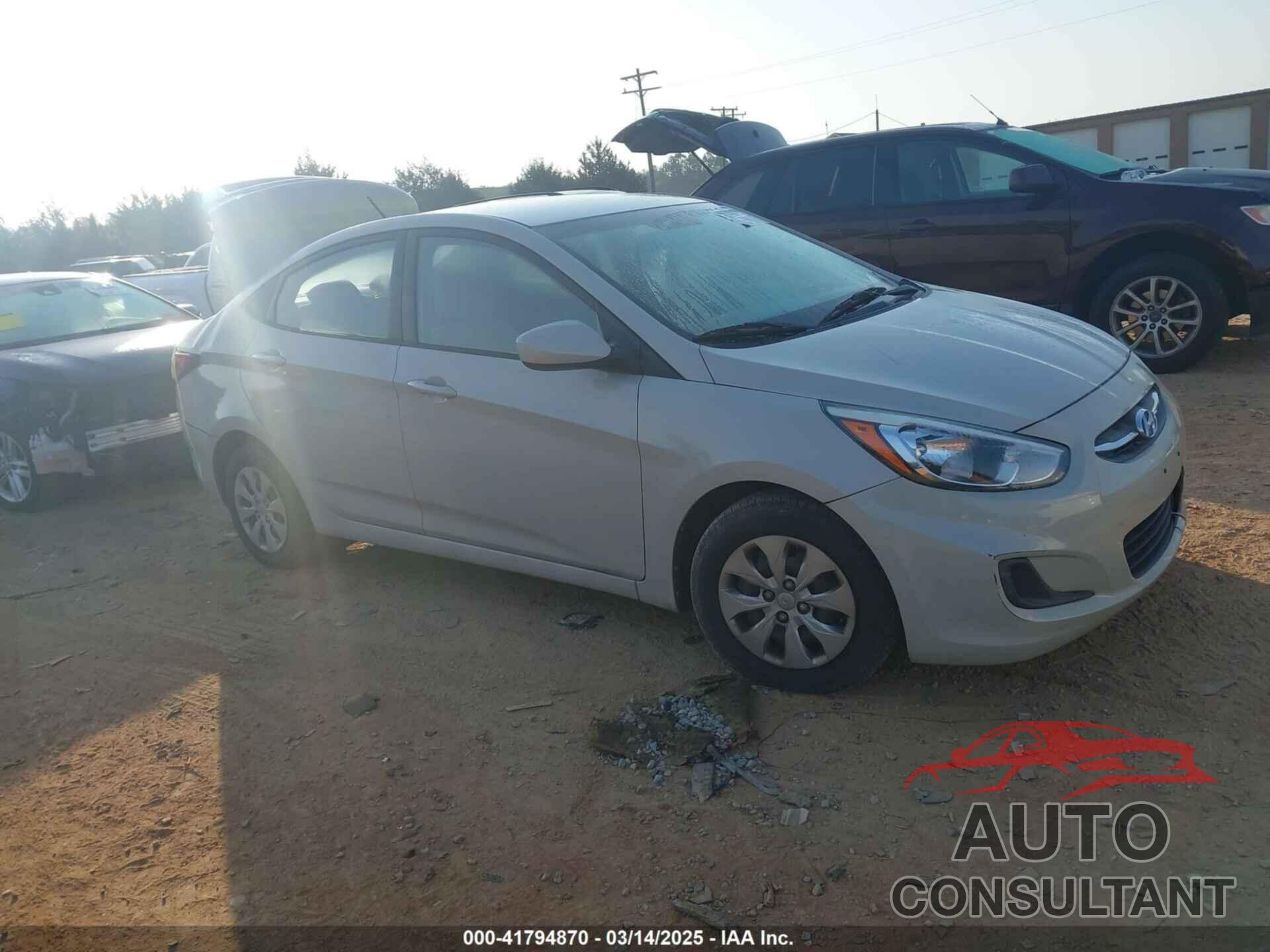HYUNDAI ACCENT 2016 - KMHCT4AE9GU058628