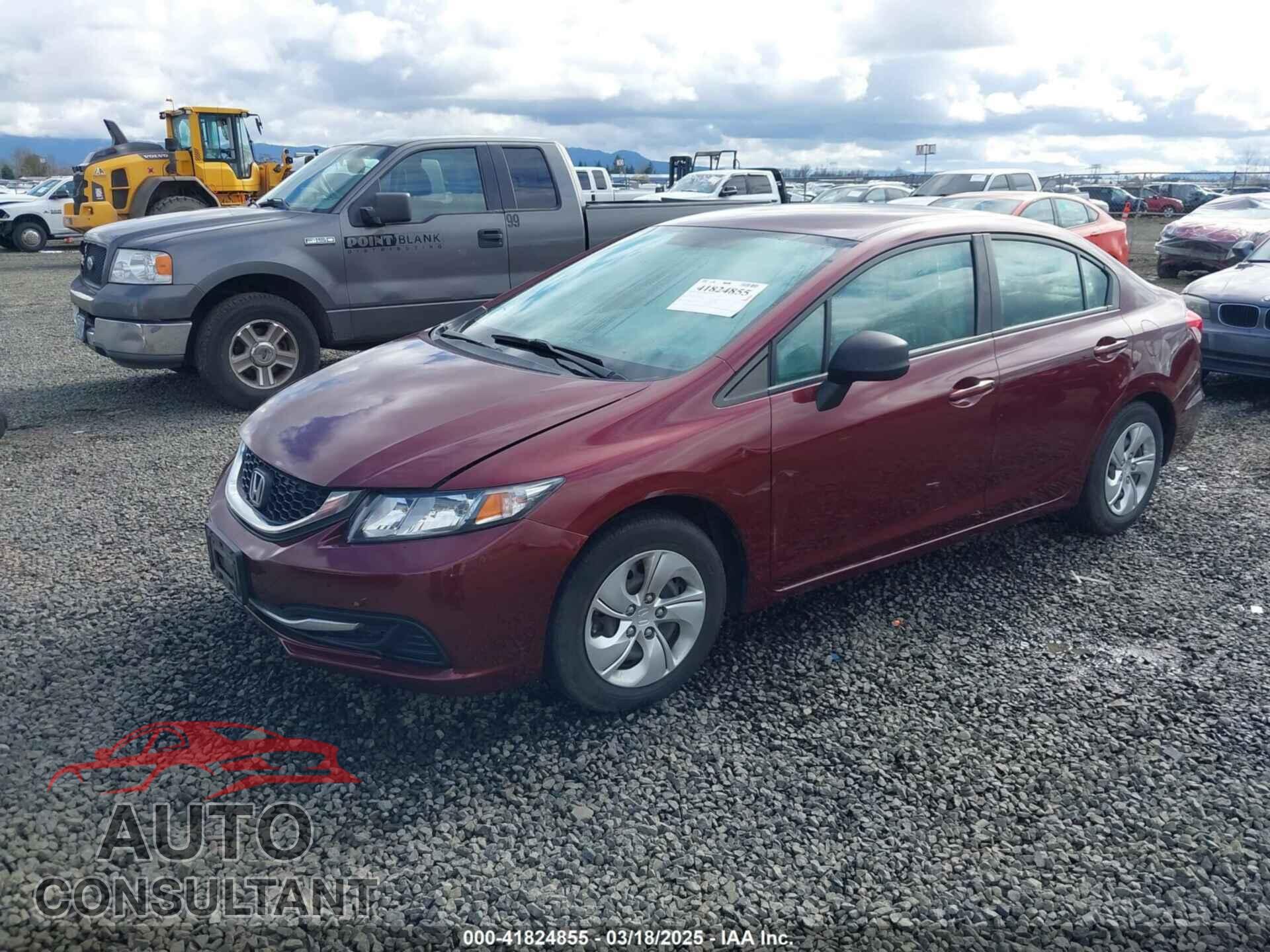 HONDA CIVIC 2013 - 2HGFB2F52DH538253